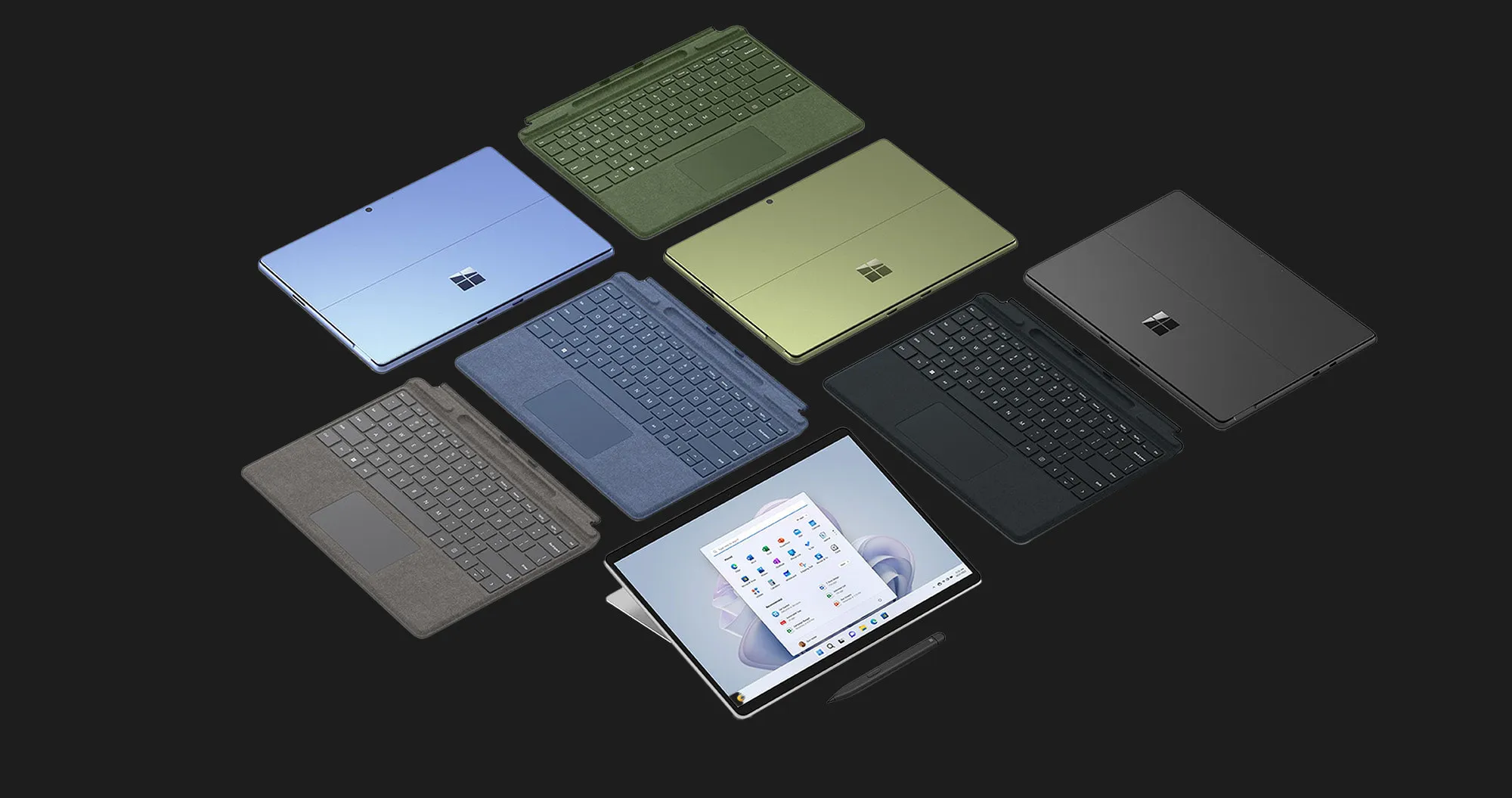 Планшет Microsoft Surface Pro 9 13” 8/512GB (Gray) (UA)
