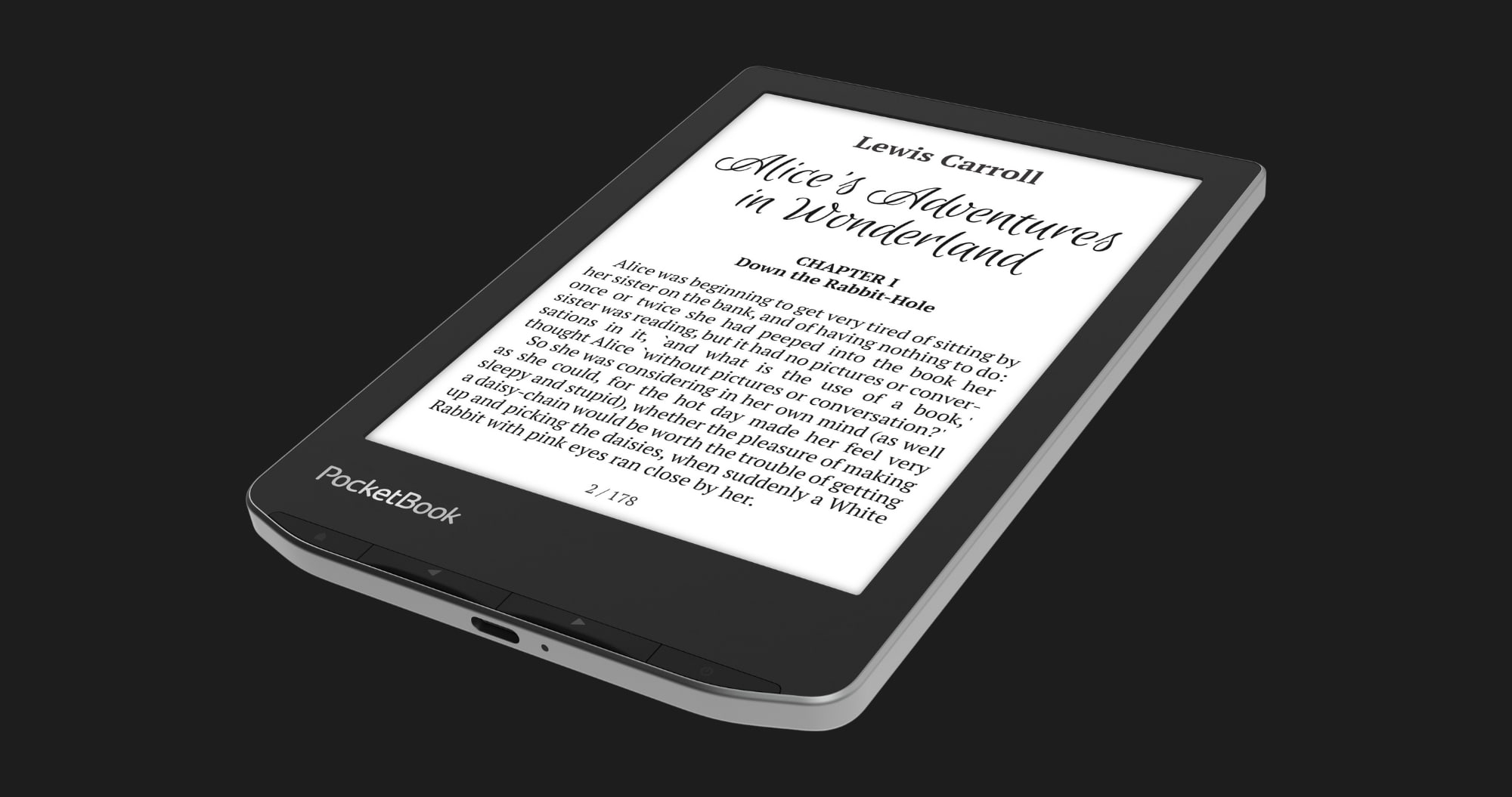 Електронна книга PocketBook 629 (Mist Grey)