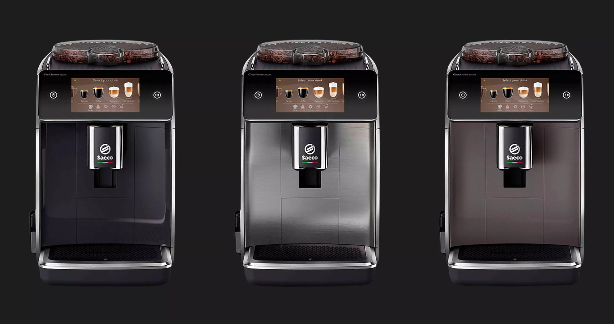 Кофемашина Saeco GranAroma Deluxe (Black) (EU)