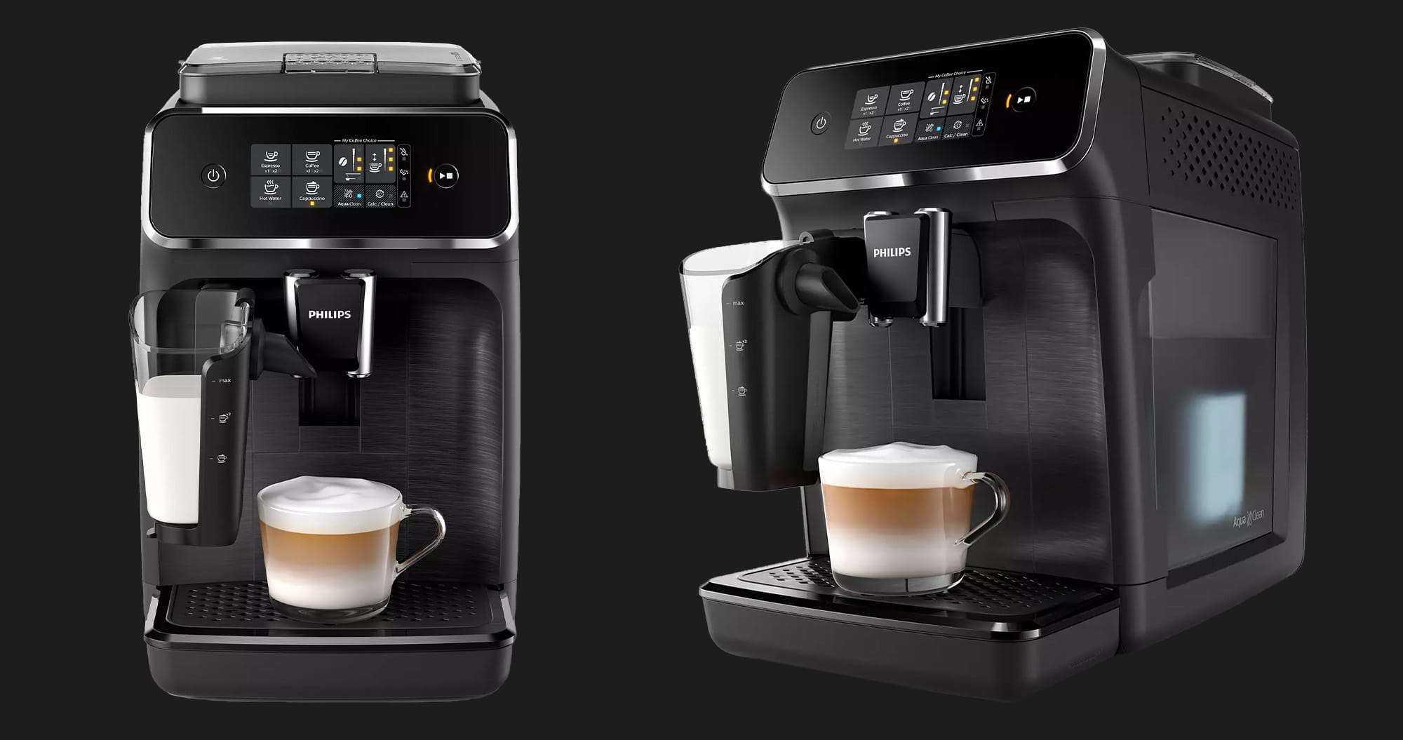 Кофемашина Philips Series 2200 (Black/Brown Zinc) (EU)