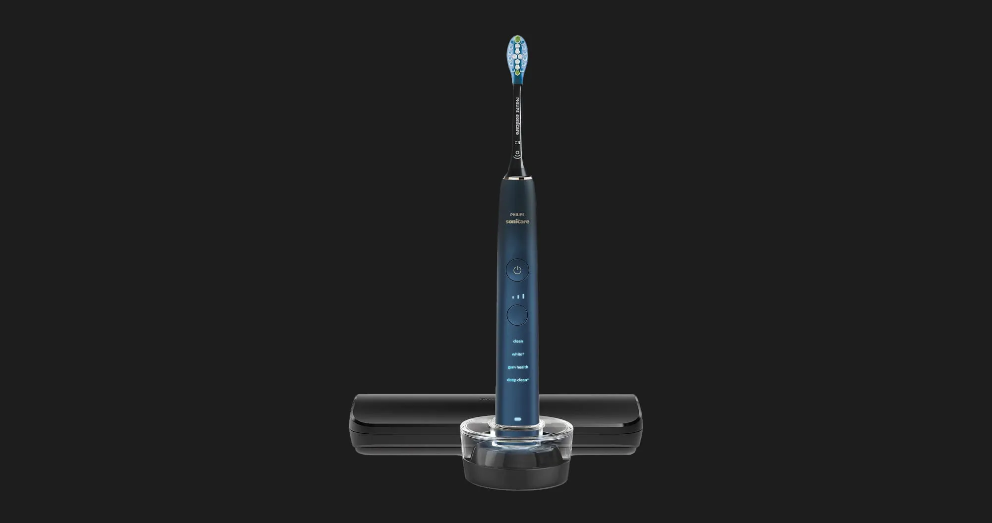 Зубна електрощітка Philips Sonicare DiamondClean Prestige 9000 (Black)