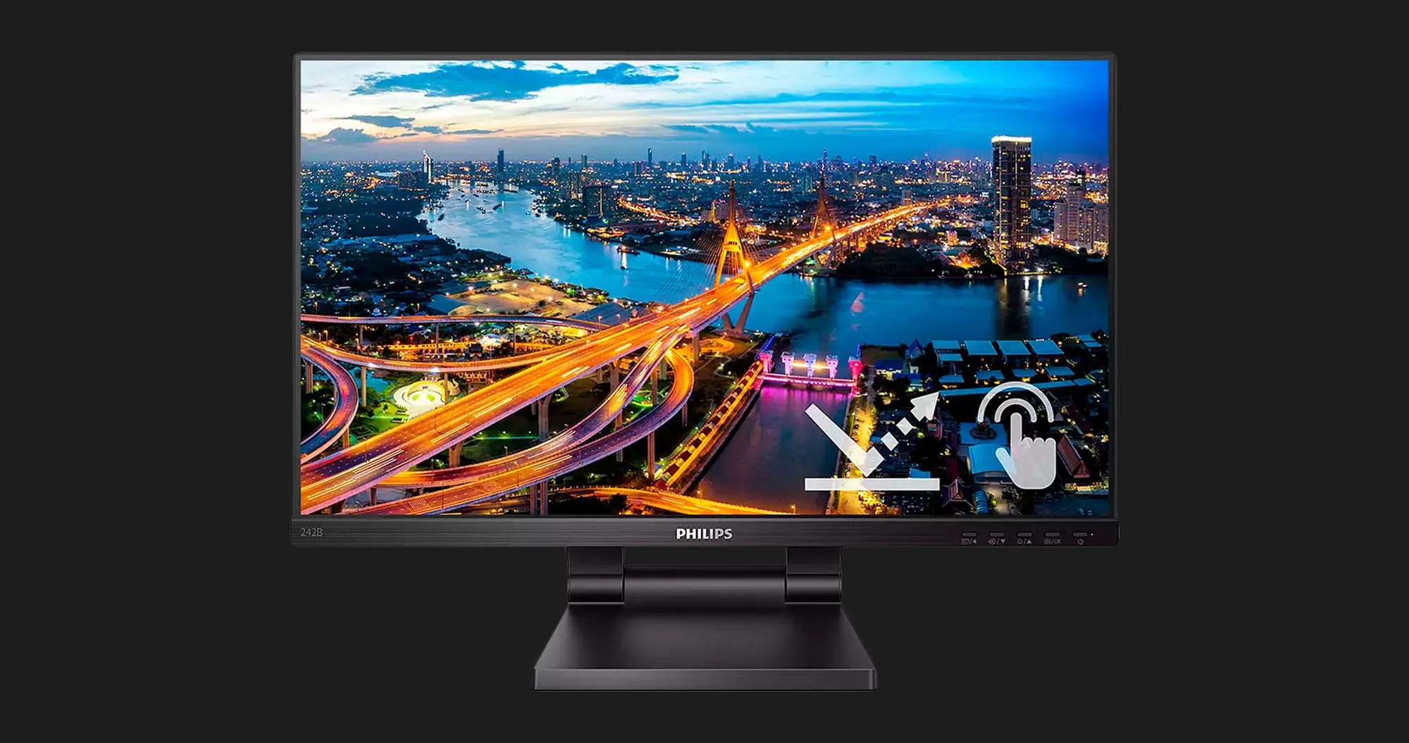 Монитор Philips 23.8" IPS 75Hz 242B1TC/00 (UA)