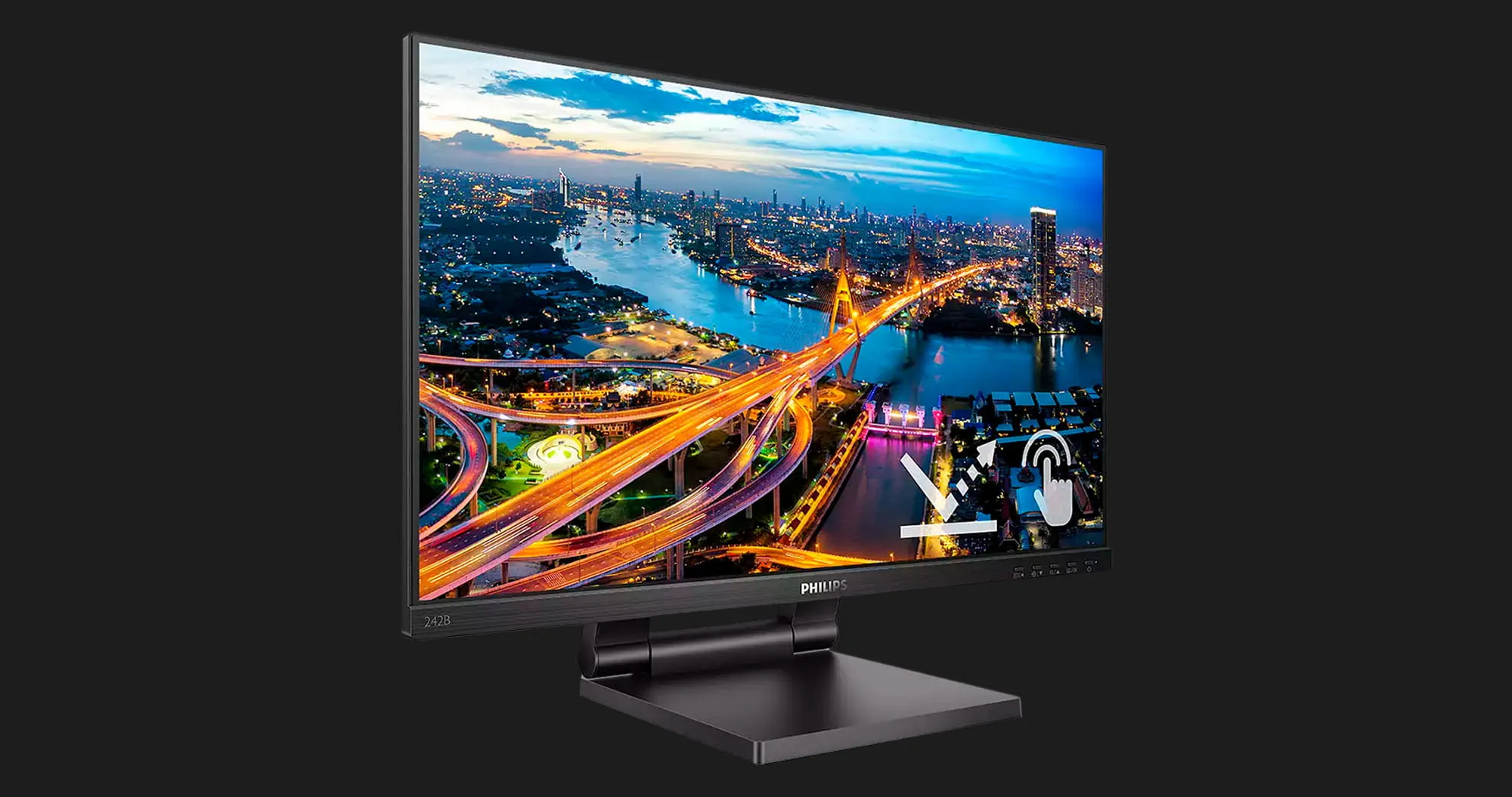 Монітор Philips 23.8" IPS 75Hz 242B1TC/00 (UA)