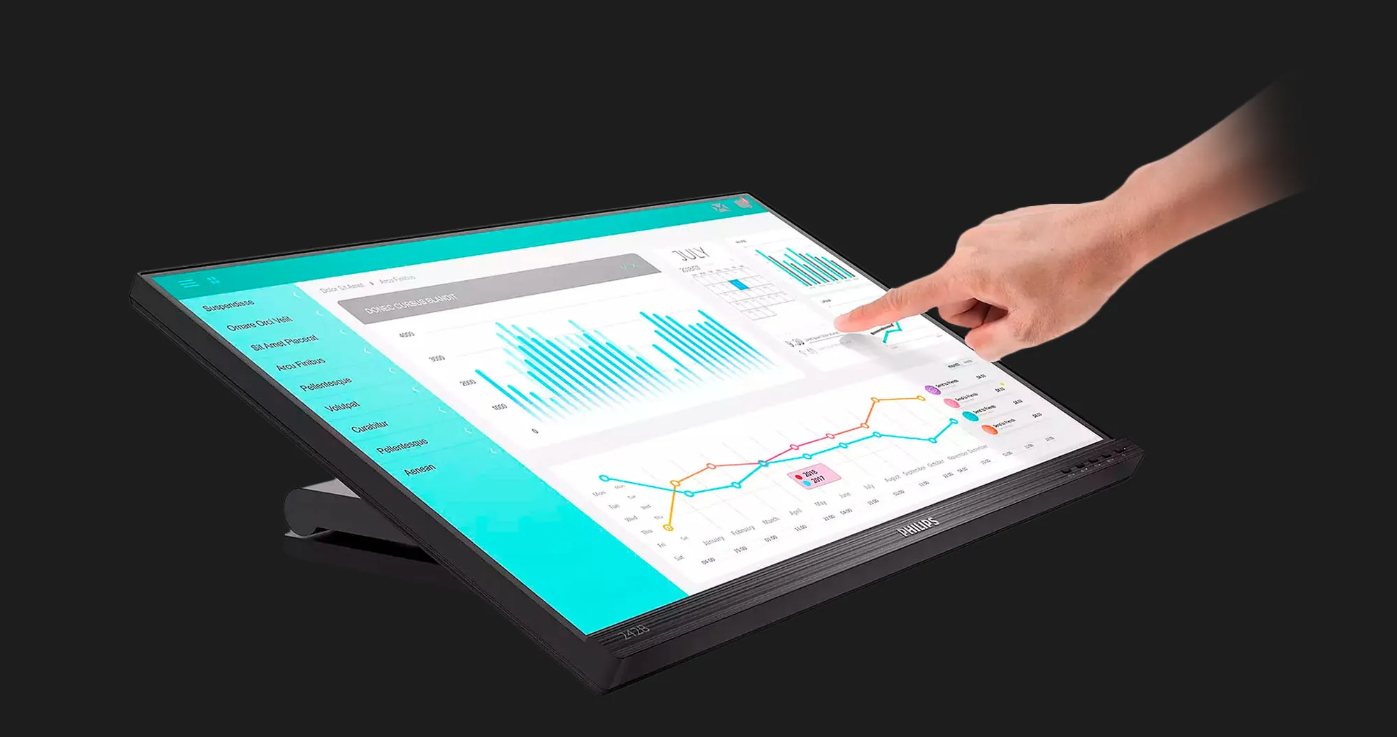 Монітор Philips 23.8" IPS 75Hz 242B1TC/00 (UA)