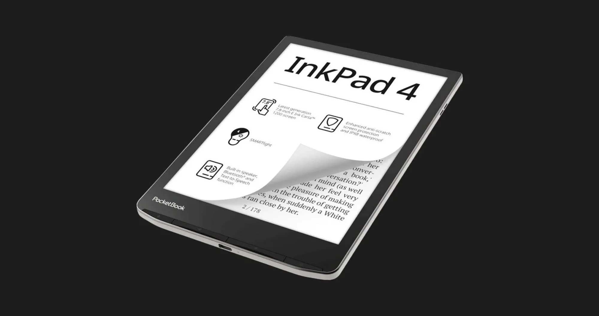 Електронна книга PocketBook 743G InkPad (Stardust Silver)