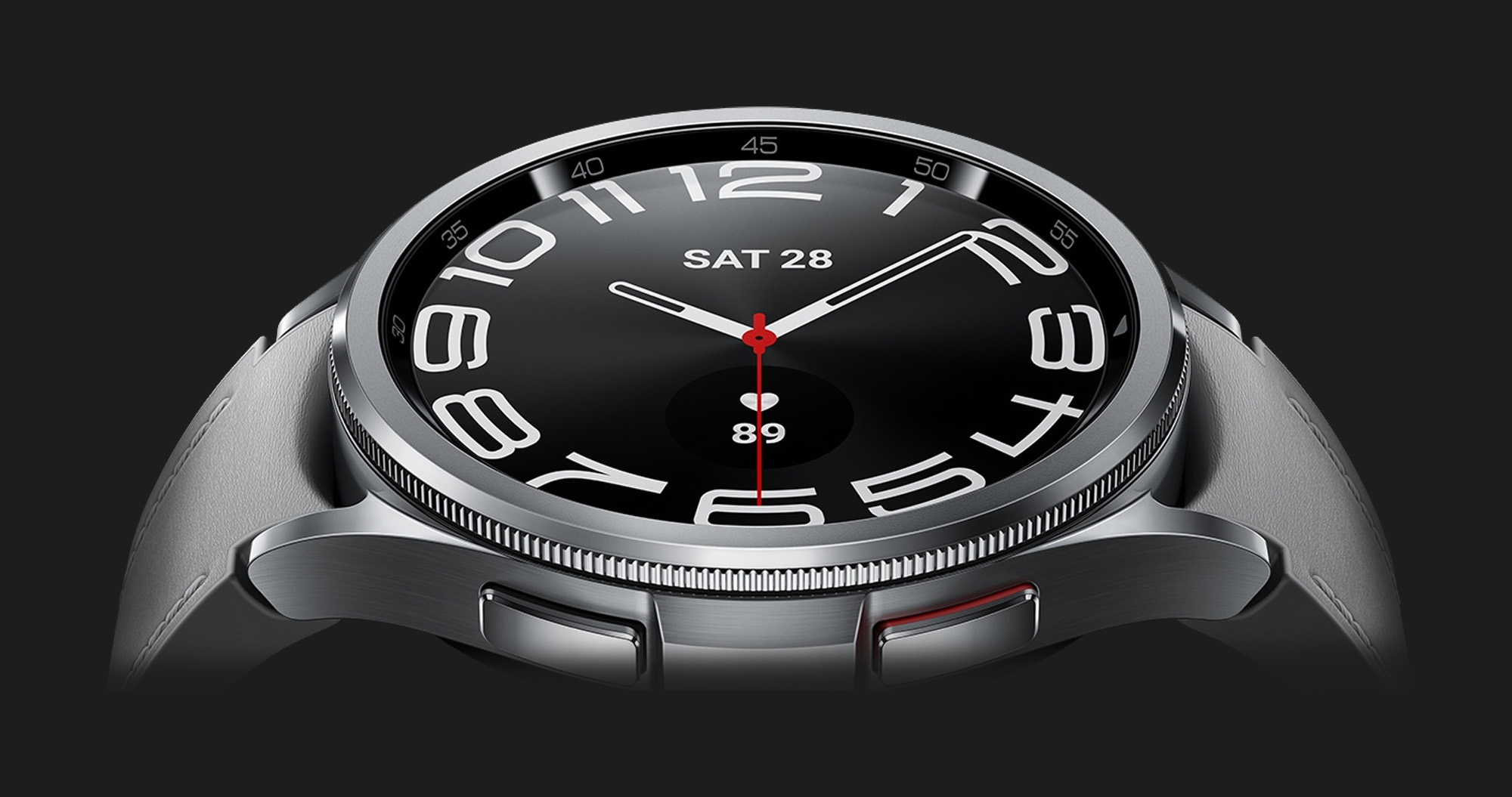 Смарт-часы Samsung Galaxy Watch 6 Classic 47mm (Silver) (eSIM)