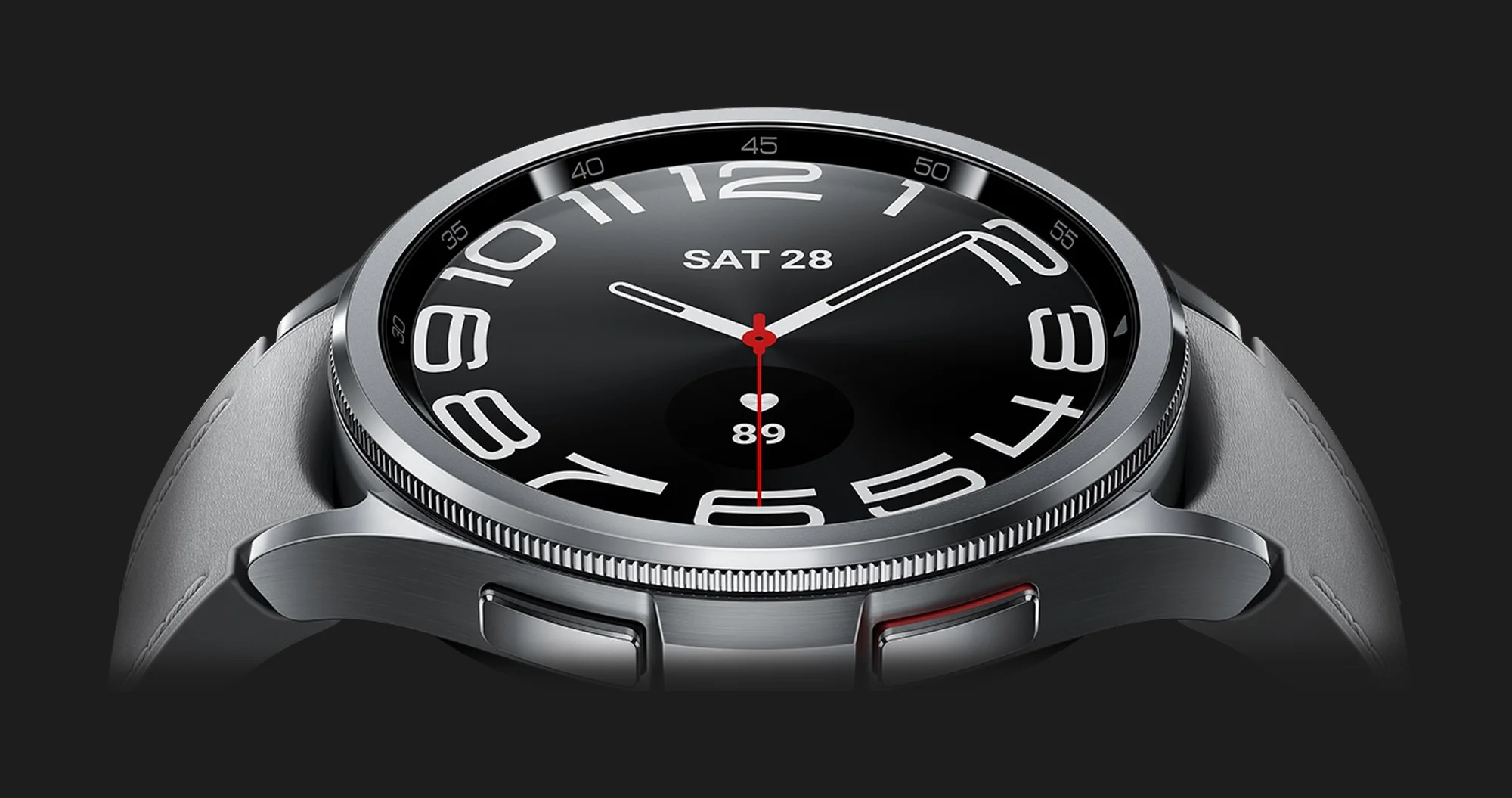 Смарт-часы Samsung Galaxy Watch 6 Classic 43mm (Silver) (UA)