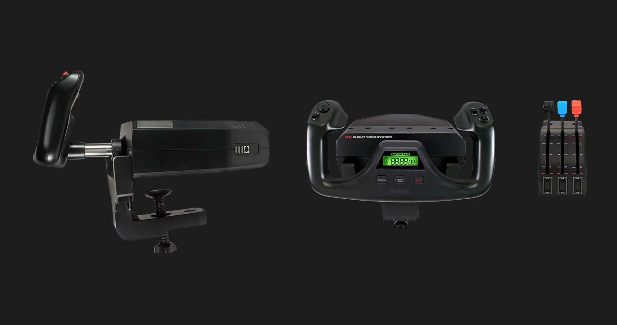 Штурвал Logitech Flight Yoke System (UA)