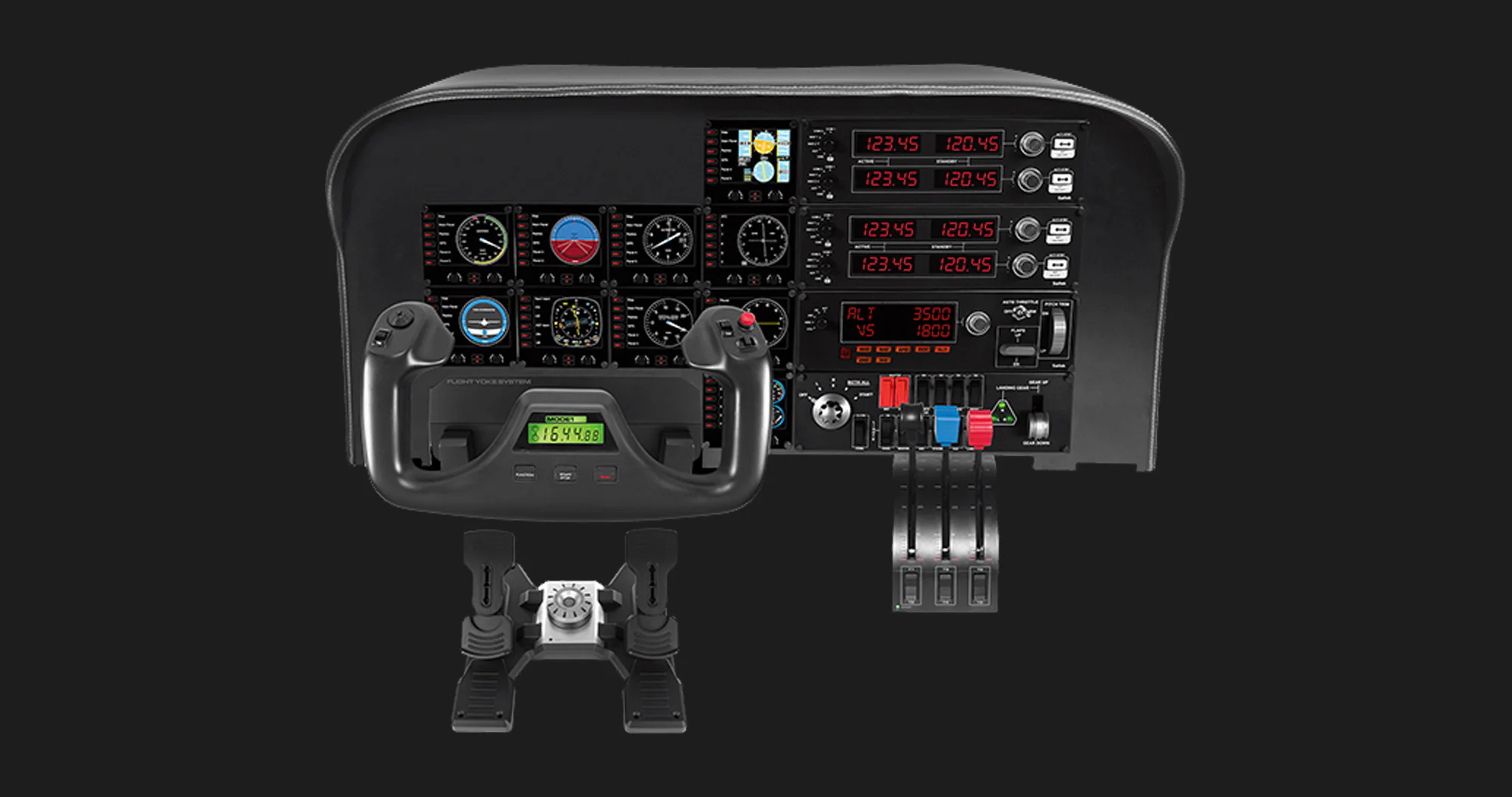 Штурвал Logitech Flight Yoke System (UA)