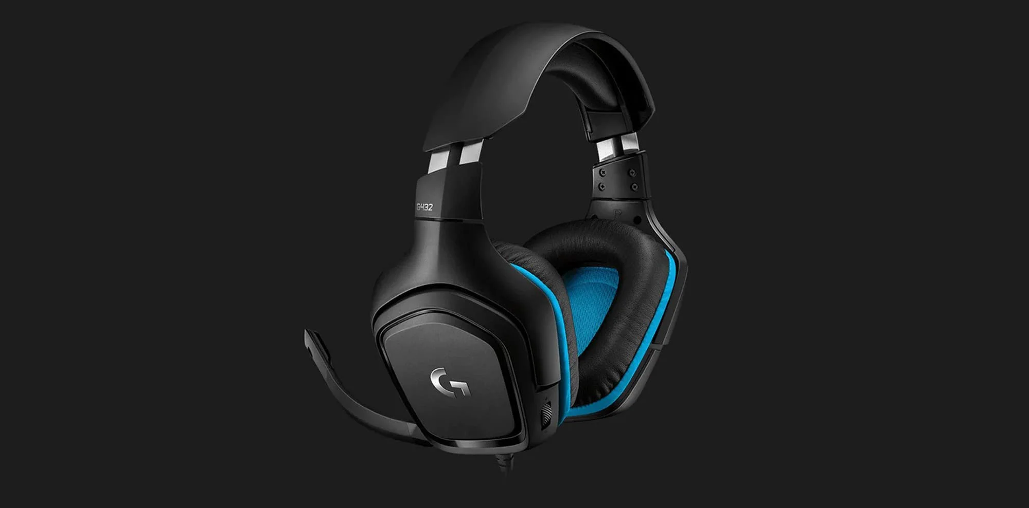 Игровые наушники Logitech G432 (Black) (EU)
