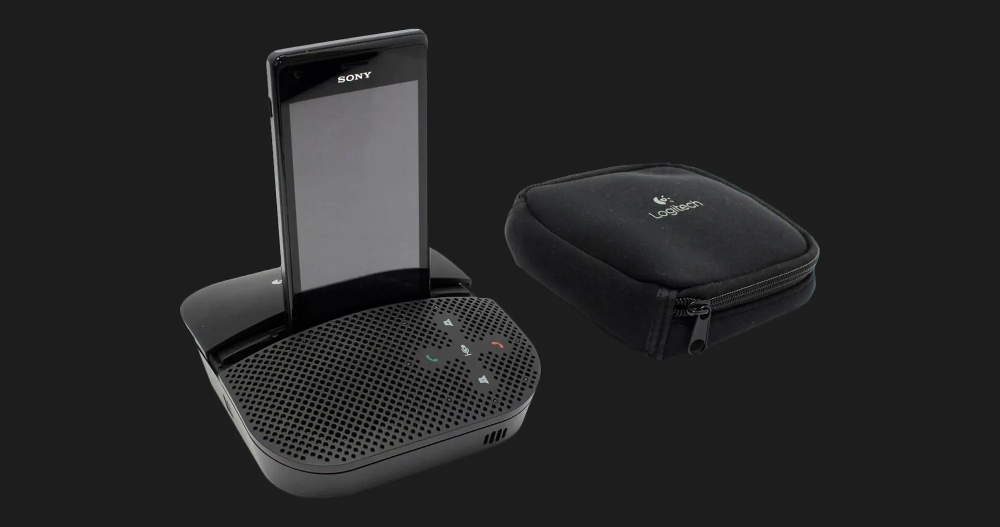 Портативна акустика Logitech P710e Mobile Speakerphone (Black) (980-000742) (UA)