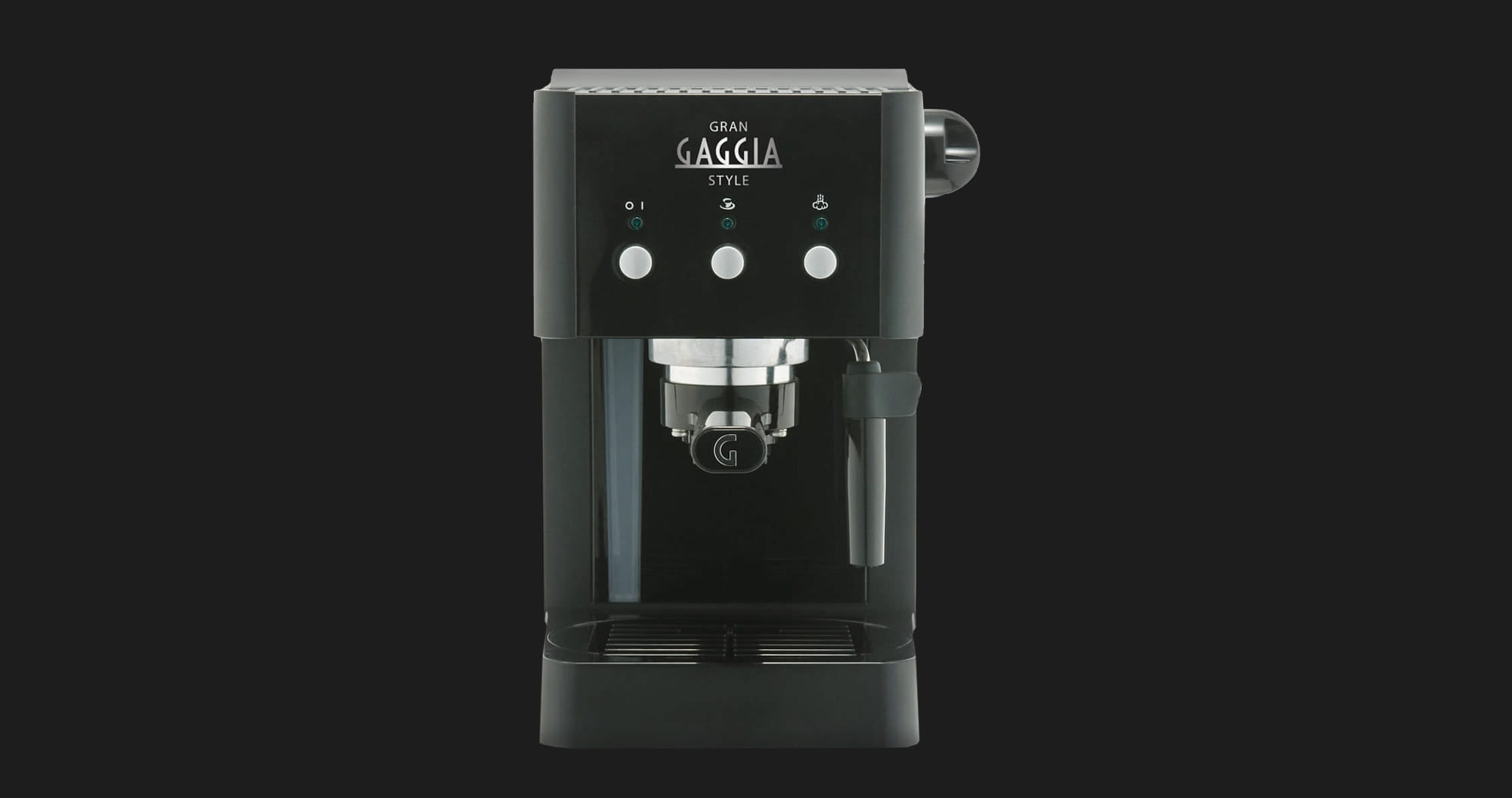 Купить Рожковая кофеварка Gaggia Gran Style (Black) (RI8423/11) (UA) — цены  ⚡, отзывы ⚡, характеристики — ЯБКО