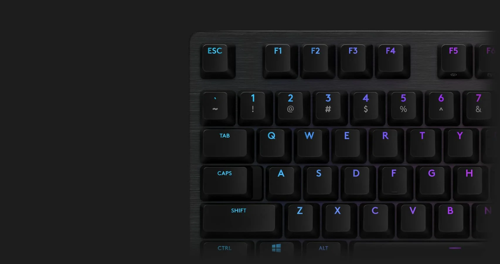 Клавиатура игровая Logitech G512 Carbon Lightsync RGB Mechanical (Black)