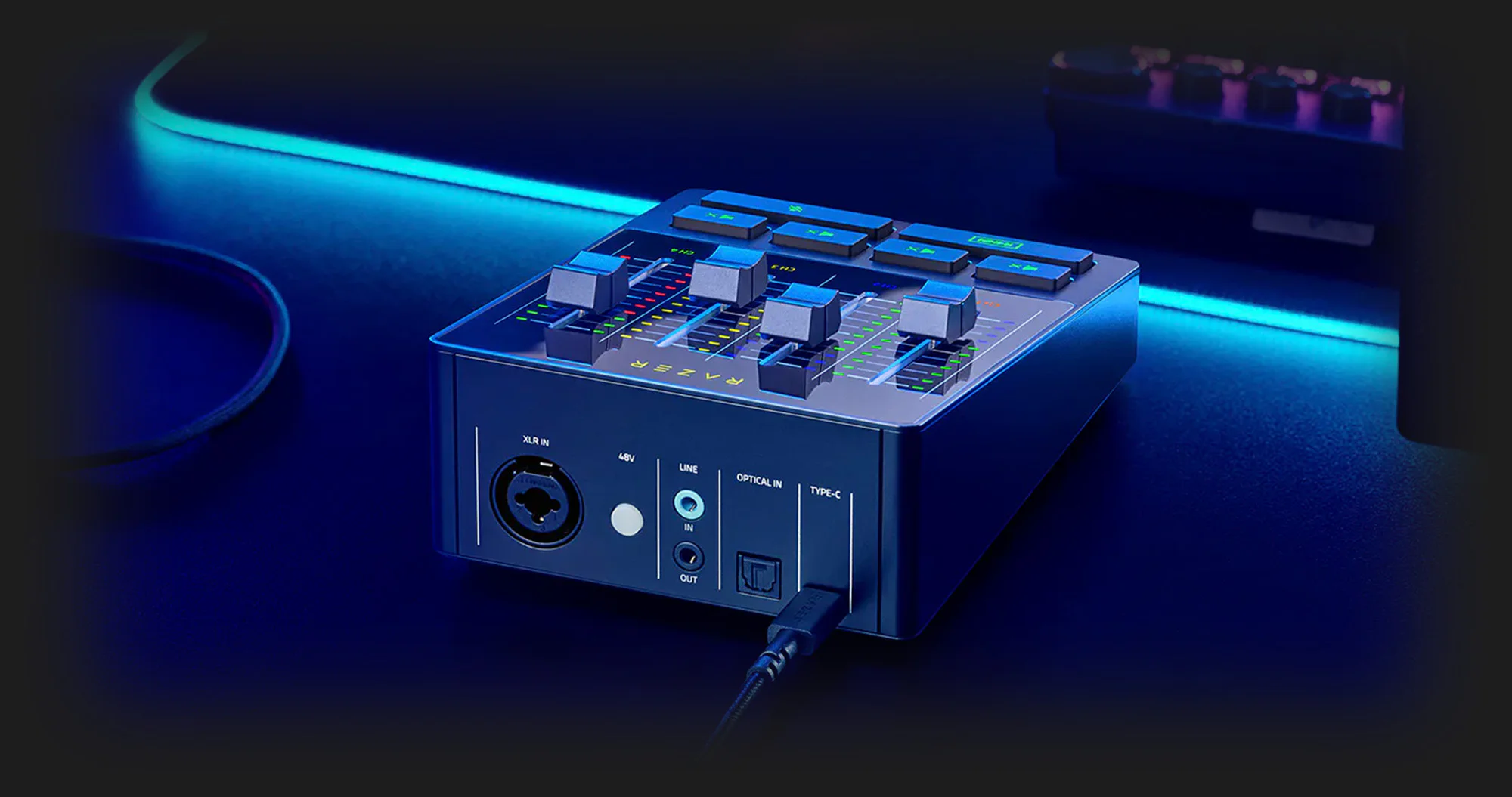 Мікшерний пульт RAZER Audio Mixer (RZ19-03860100-R3M1) (UA)