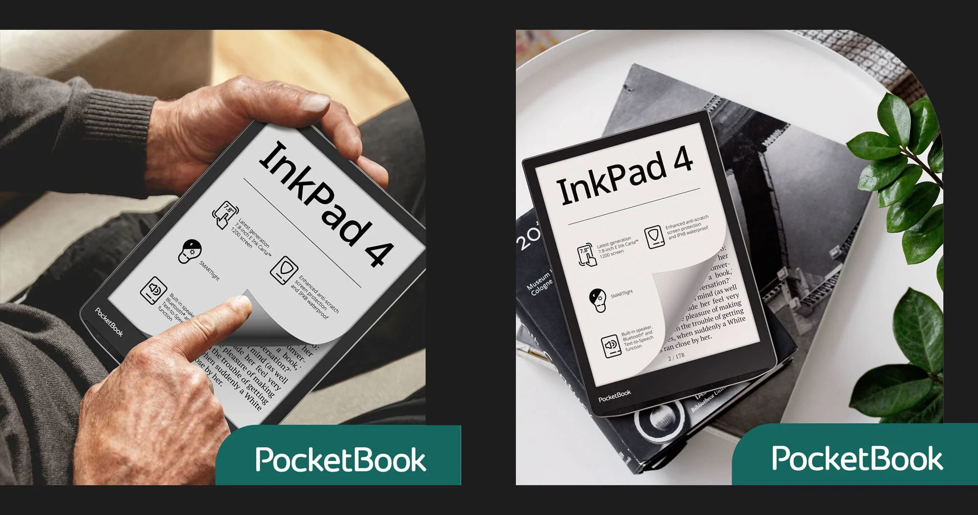 Електронна книга PocketBook 743G InkPad (Stardust Silver)
