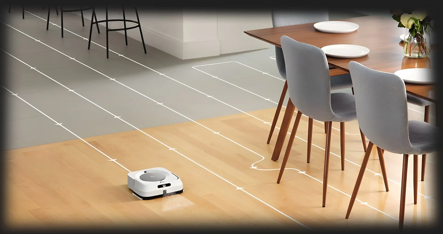 Робот-полотер iRobot Braava Jet M6 (White) (M6132) (Уценка)
