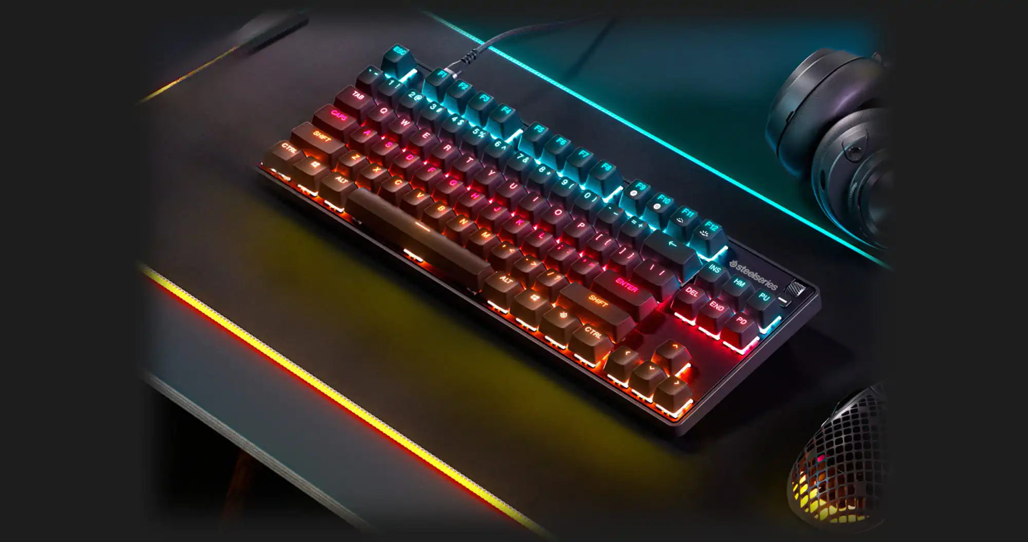 Ігрова клавіатура механічна STEELSERIES APEX 9 TKL (UA)