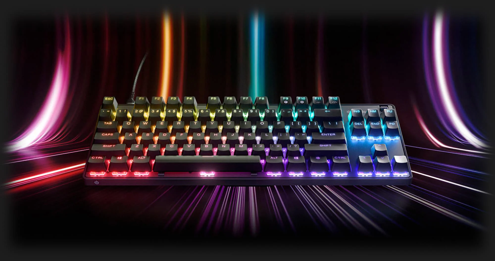 Ігрова клавіатура механічна STEELSERIES APEX 9 TKL (UA)