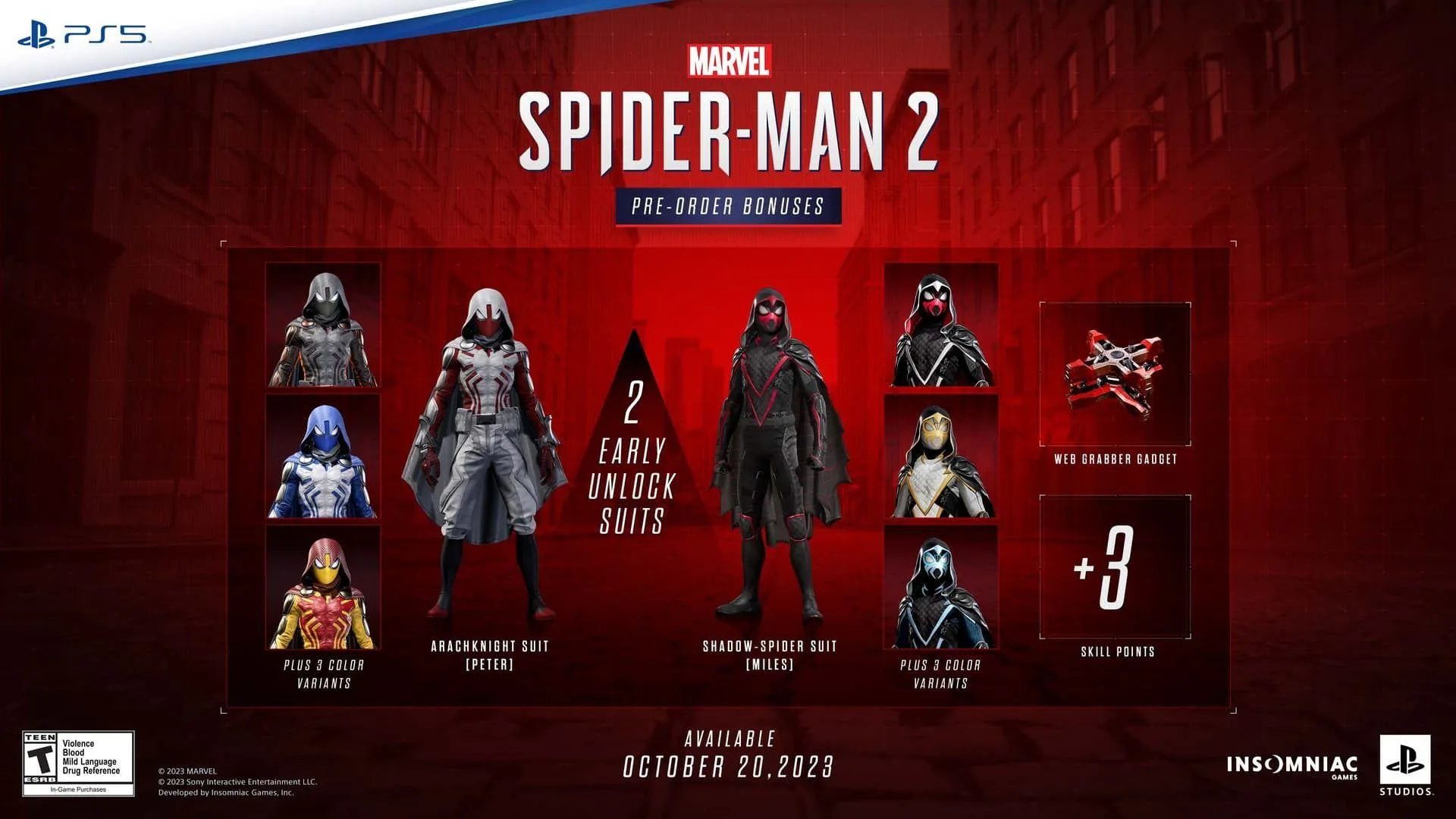 “Spiderman 2” став кращою грою 2023 на PS5