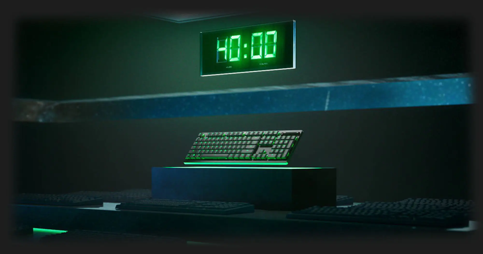 Клавіатура ігрова Razer DeathStalker V2 Pro Wireless Red Switch RU (RZ03-04360800-R3M1) (UA)