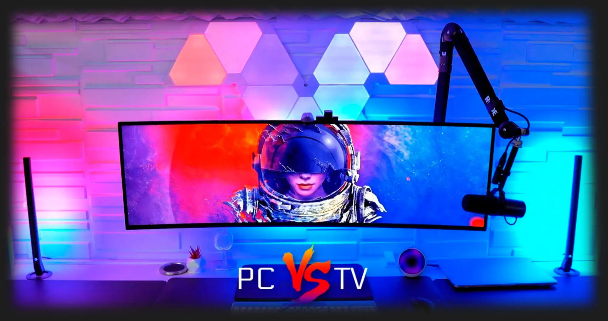 Набор адаптивной подсветки Govee H604A DreamView G1 Pro Gaming Light 24-29' RGB (Gray)