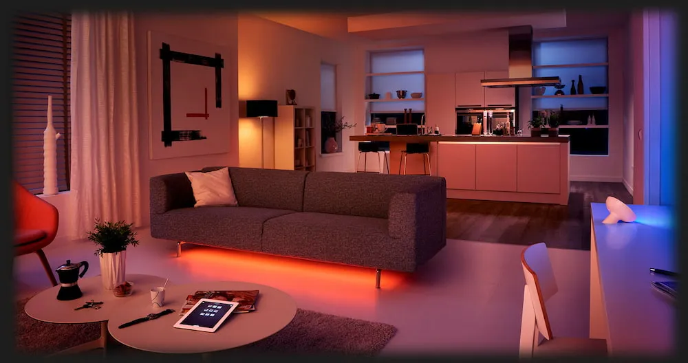 Настільна лампа Philips Hue Bloom, 2000K-6500K (White)
