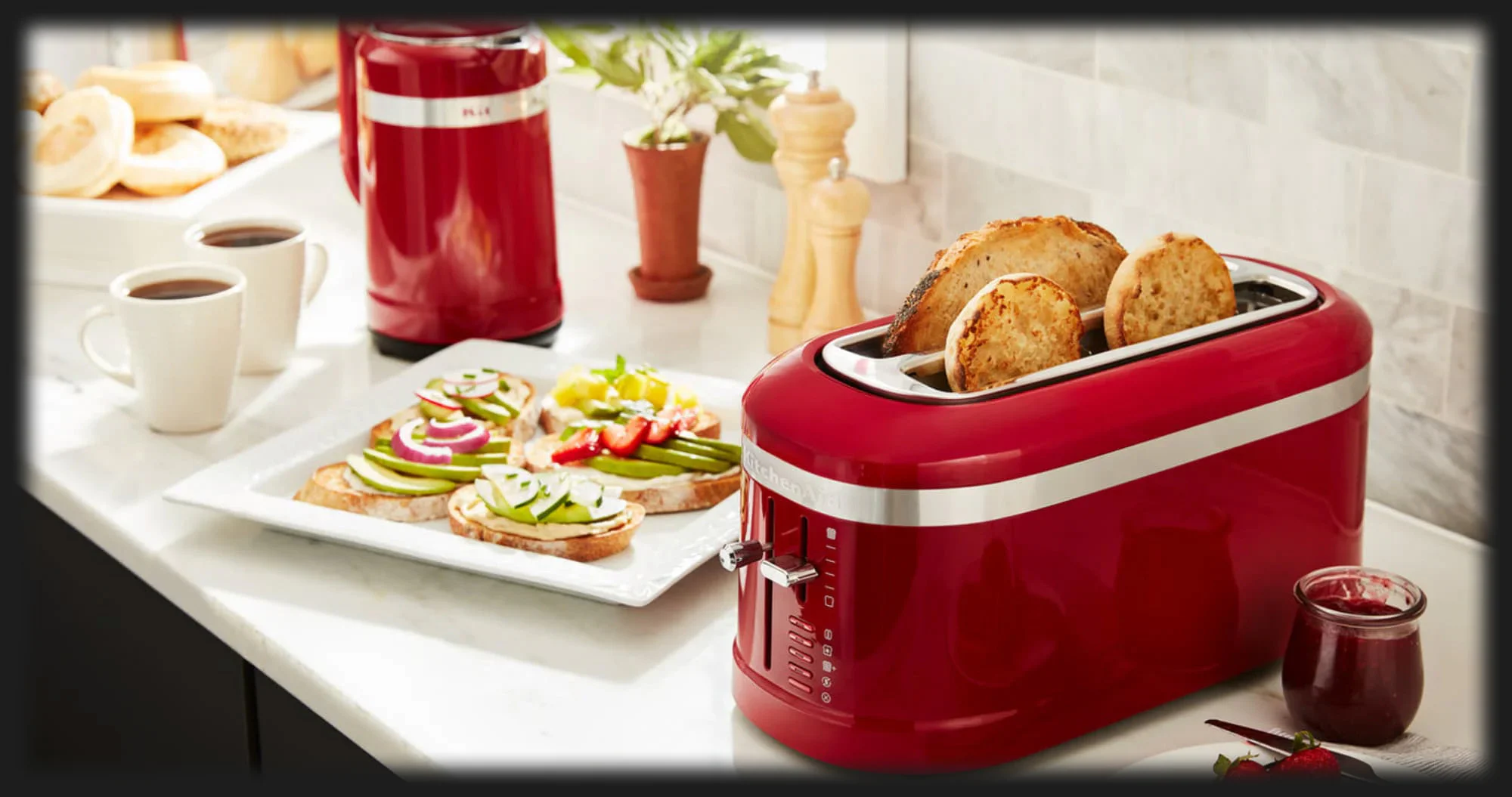 Тостер KitchenAid Design (Black)
