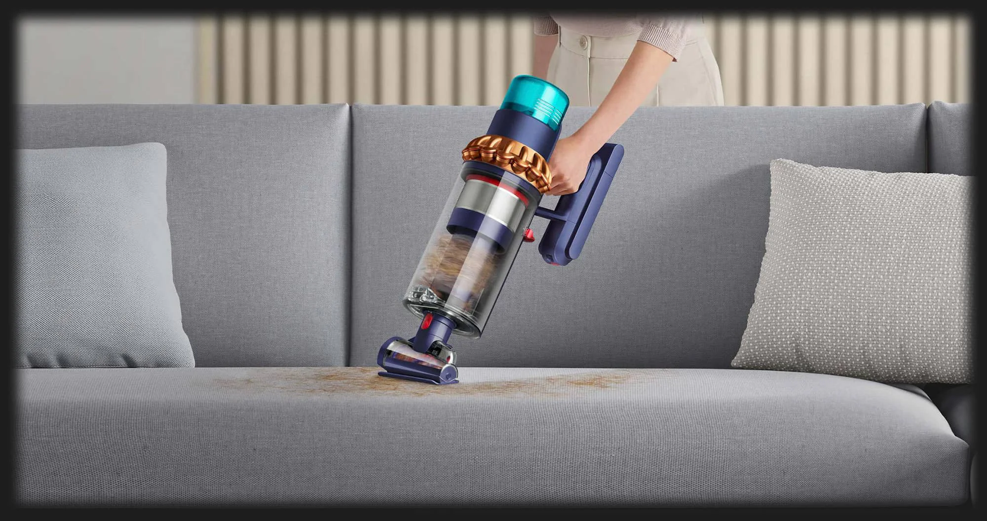 Пылесос Dyson Gen5 Outsize Absolute (Prussian Blue/Rich Copper)