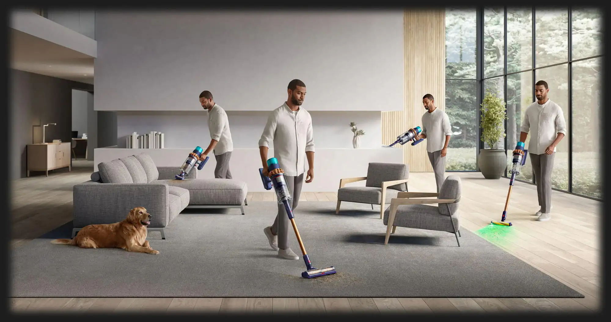 Пылесос Dyson Gen5 Outsize Absolute (Prussian Blue/Rich Copper)