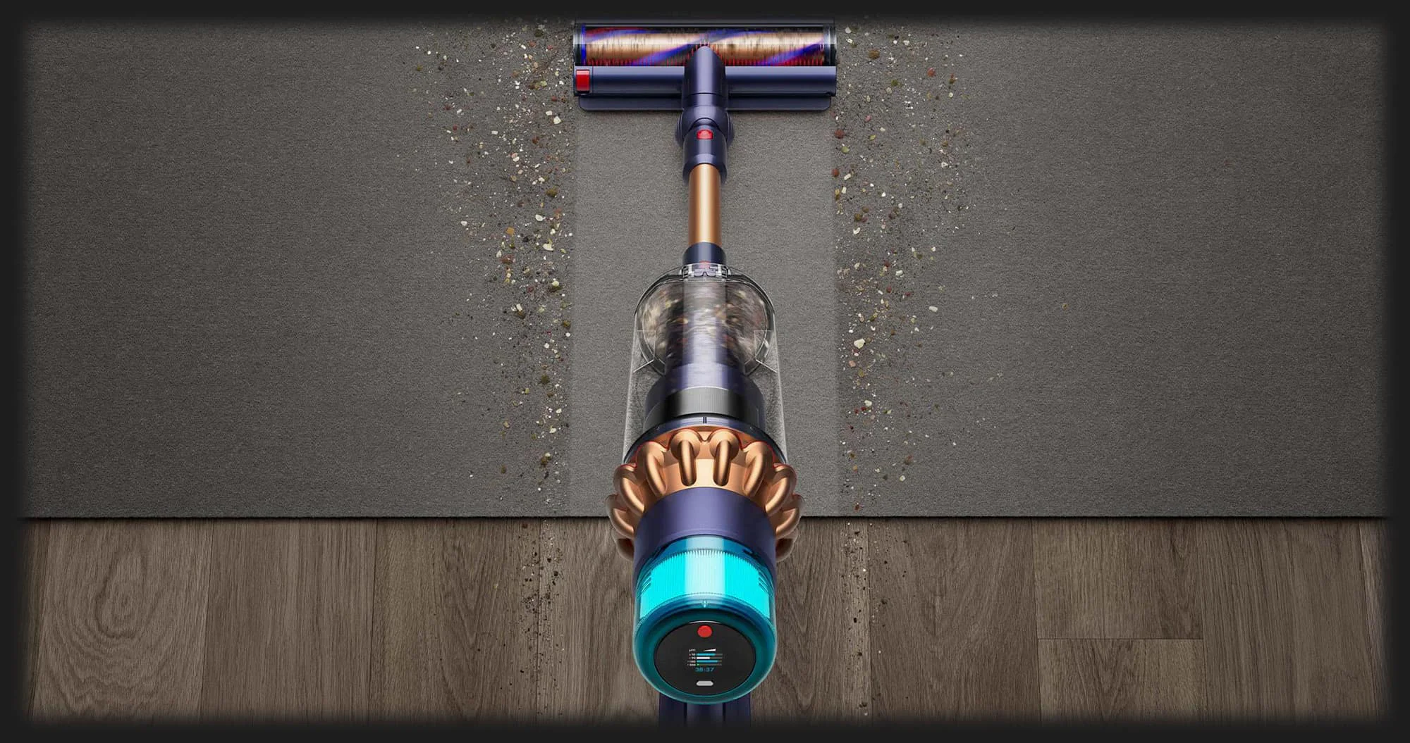 Пылесос Dyson Gen5 Outsize Absolute (Prussian Blue/Rich Copper)
