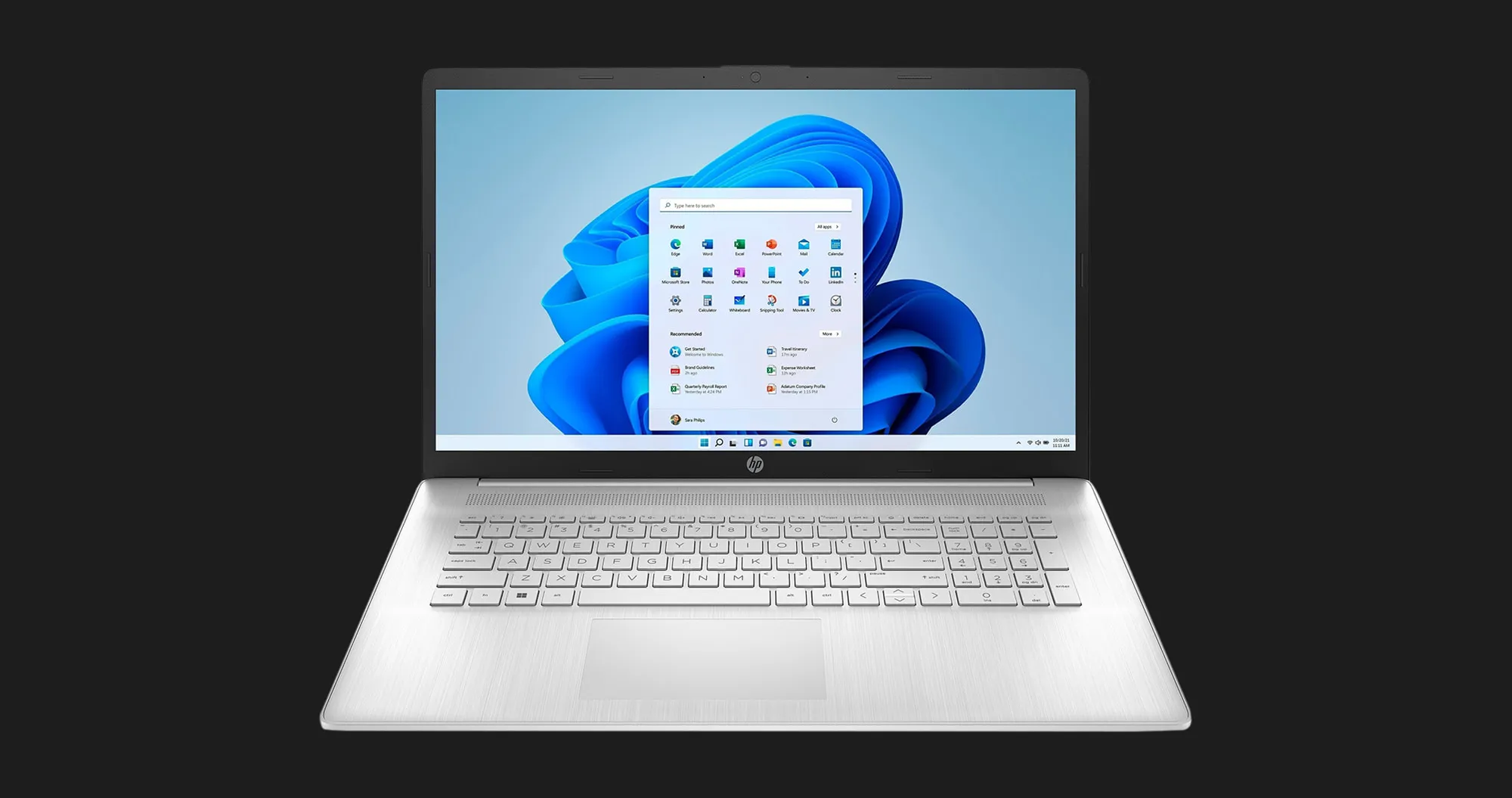 Ноутбук HP 17.3&quot;, 1TB SSD, 16GB RAM, Ryzen 7 (17-cp3001ua) (Silver)