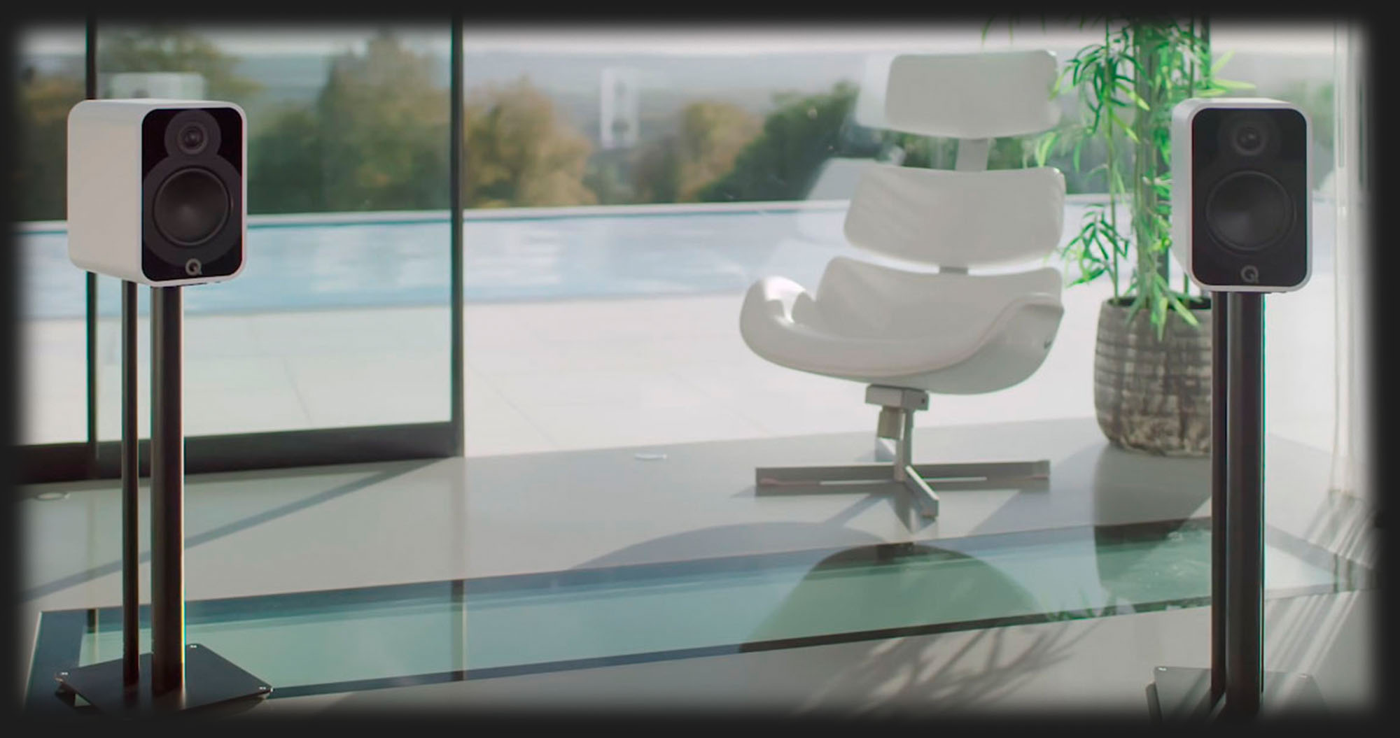 Акустичні колонки Q Acoustics 5020 Speakers (Satin Black) (QA5022)