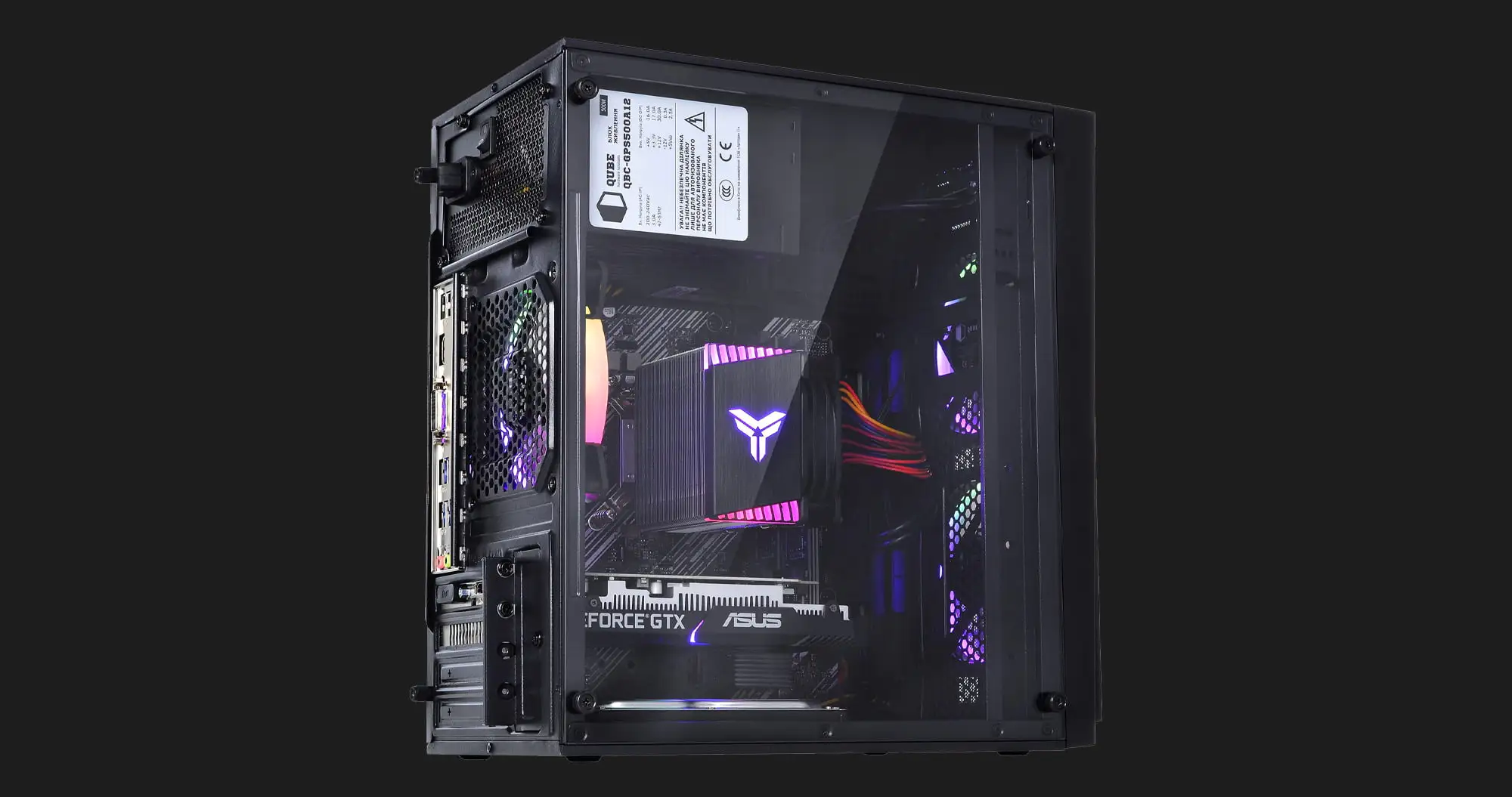 Компьютер ARTLINE Gaming X43, 480GB + 1TB