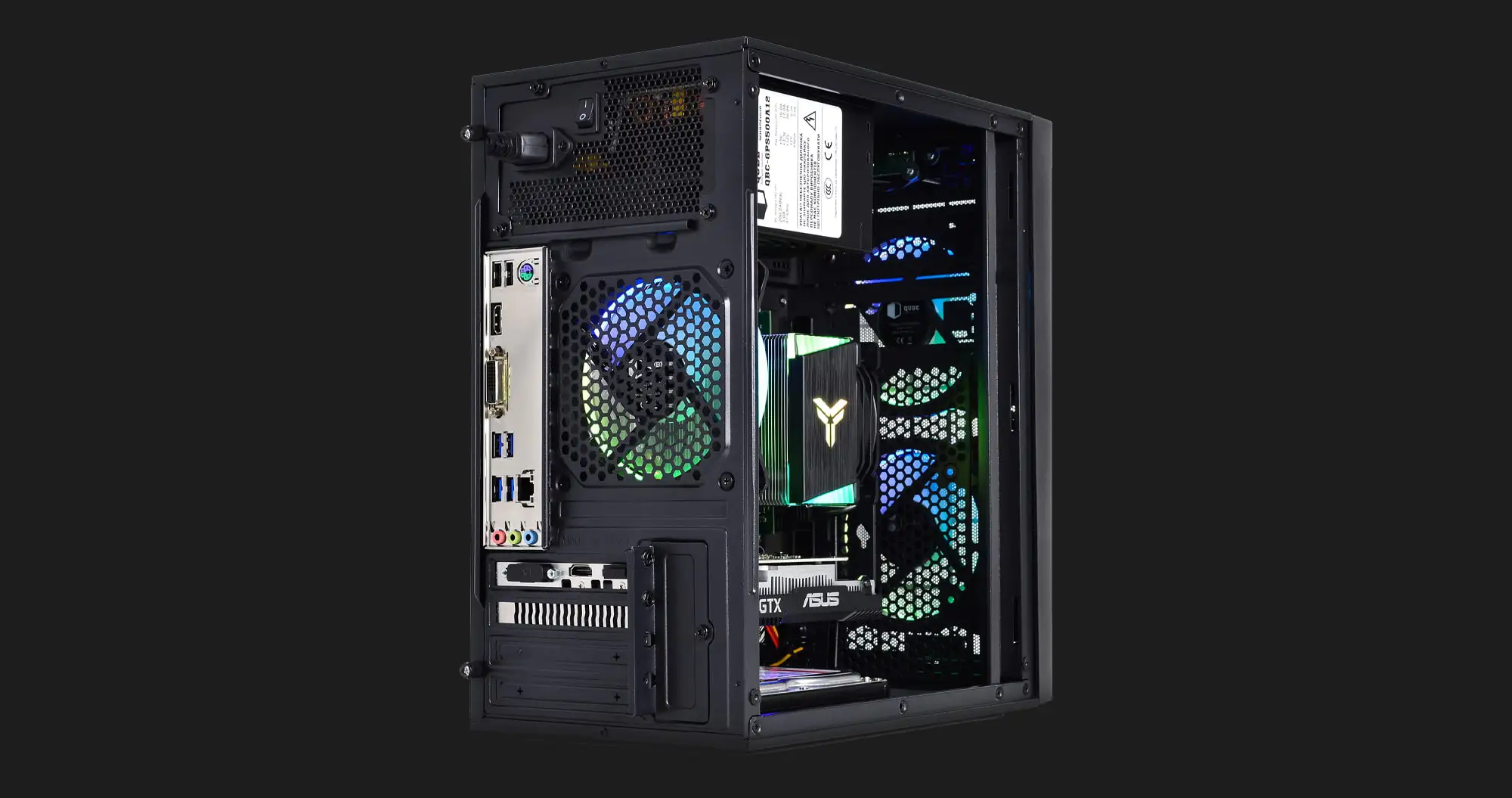 Компьютер ARTLINE Gaming X43, 480GB + 1TB