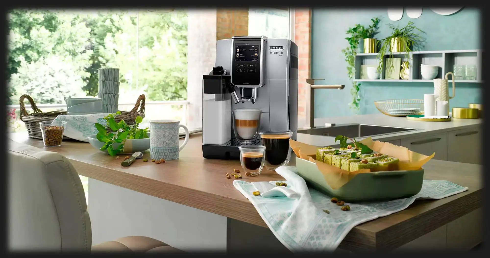 Кавомашина Delonghi Dinamica Plus (Silver/Black) (EU)