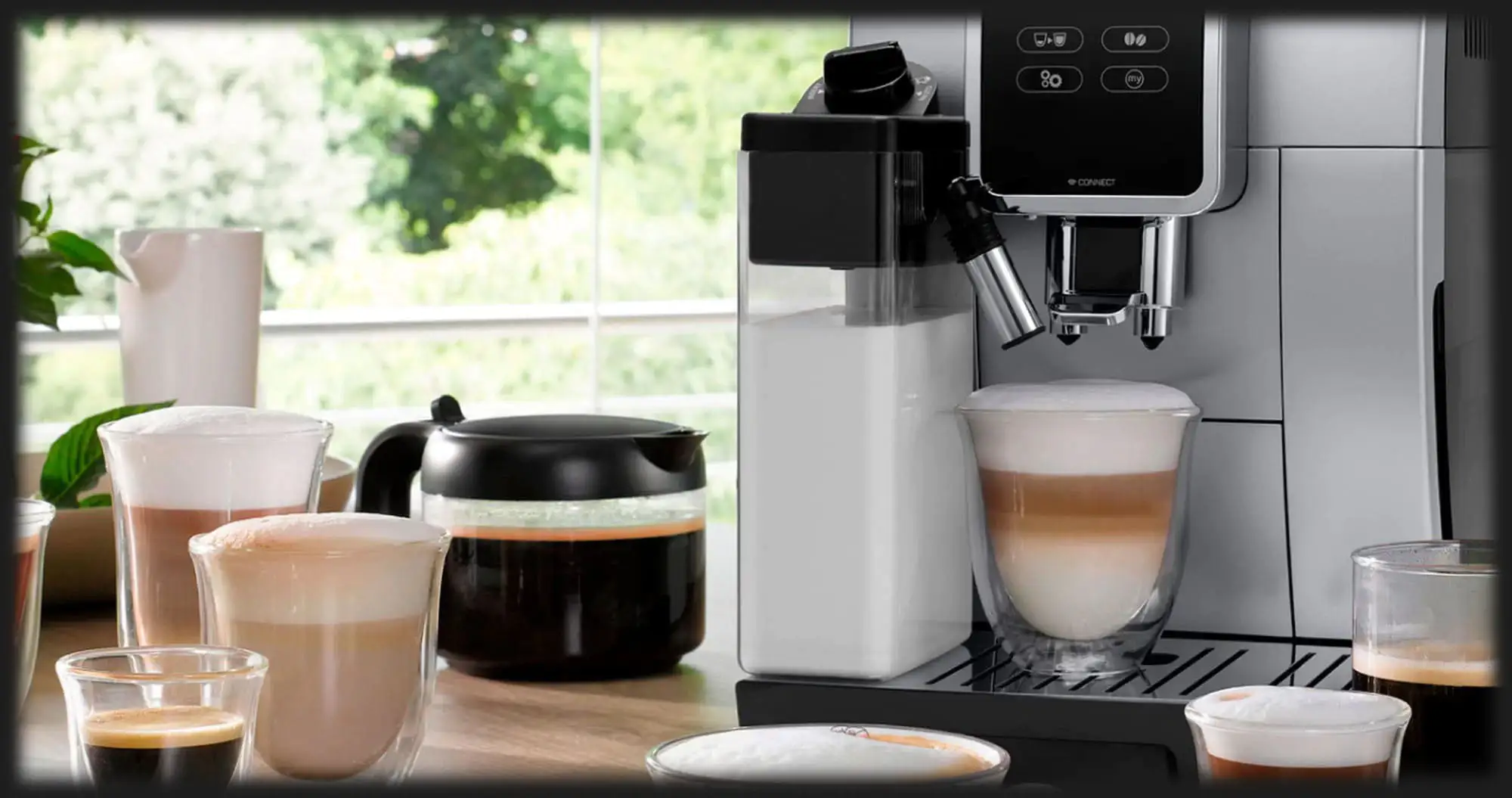 Кавомашина Delonghi Dinamica Plus (Silver/Black) (EU)