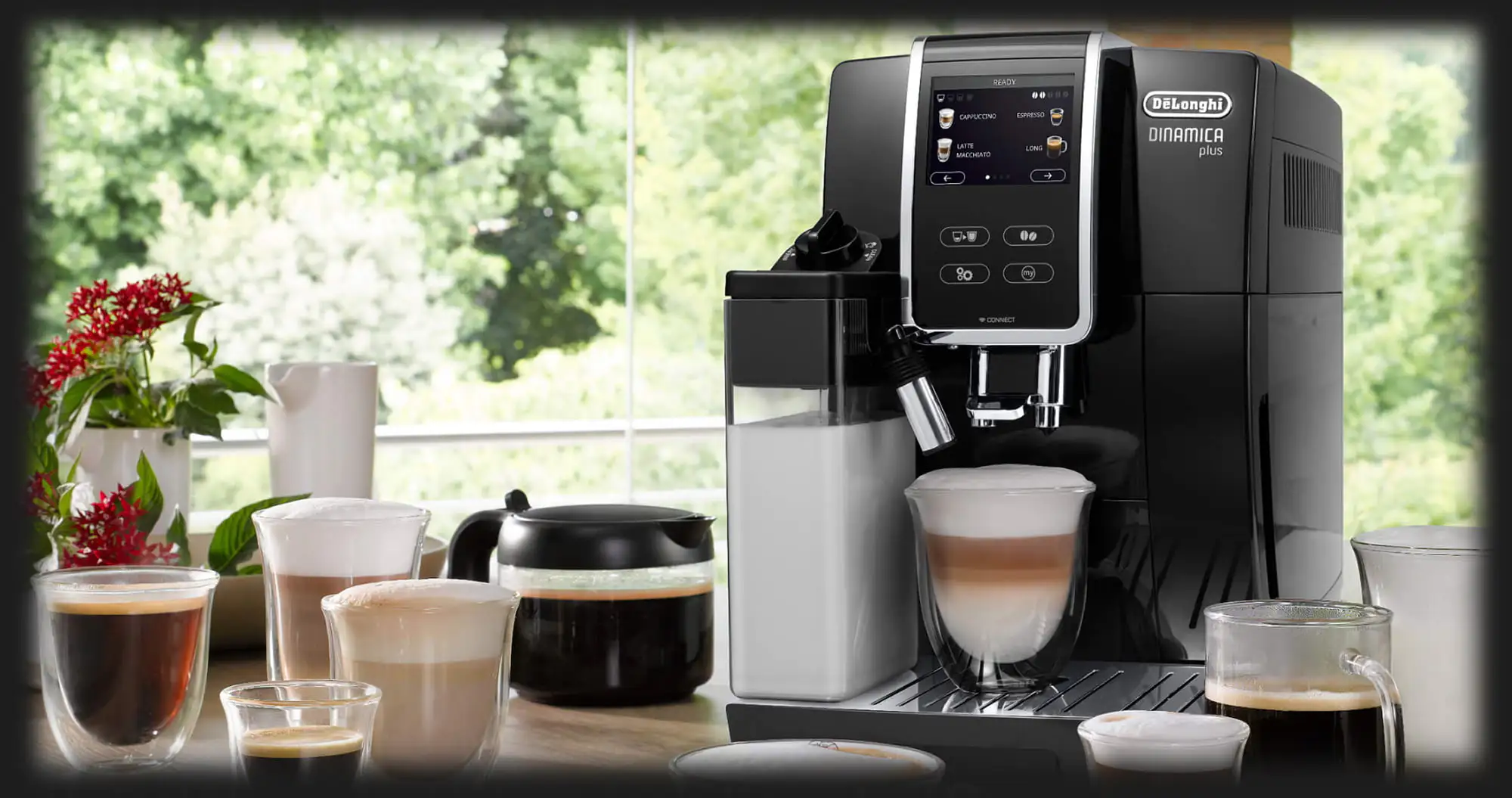 Кавомашина Delonghi Dinamica Plus (Black) (UA)