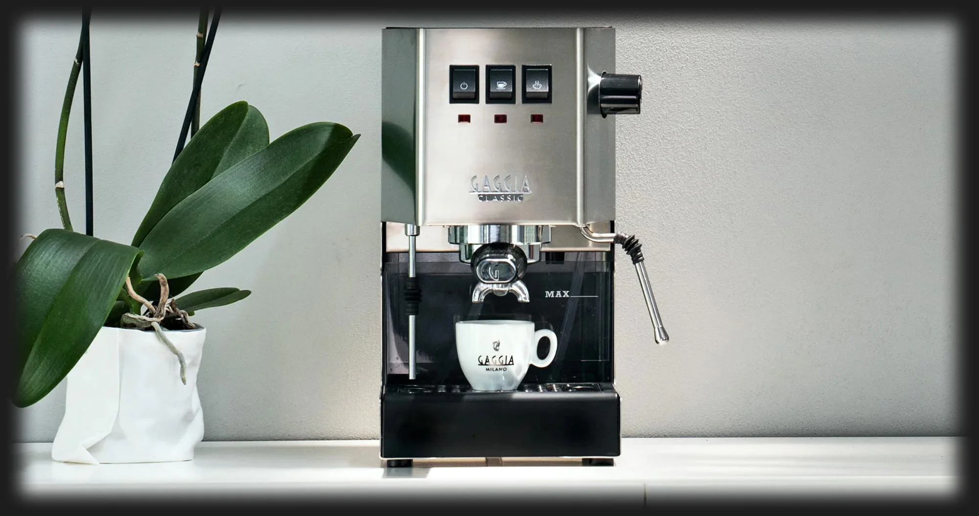 Ріжкова кавоварка Gaggia Espr. Classic Evo (Inox) (UA)