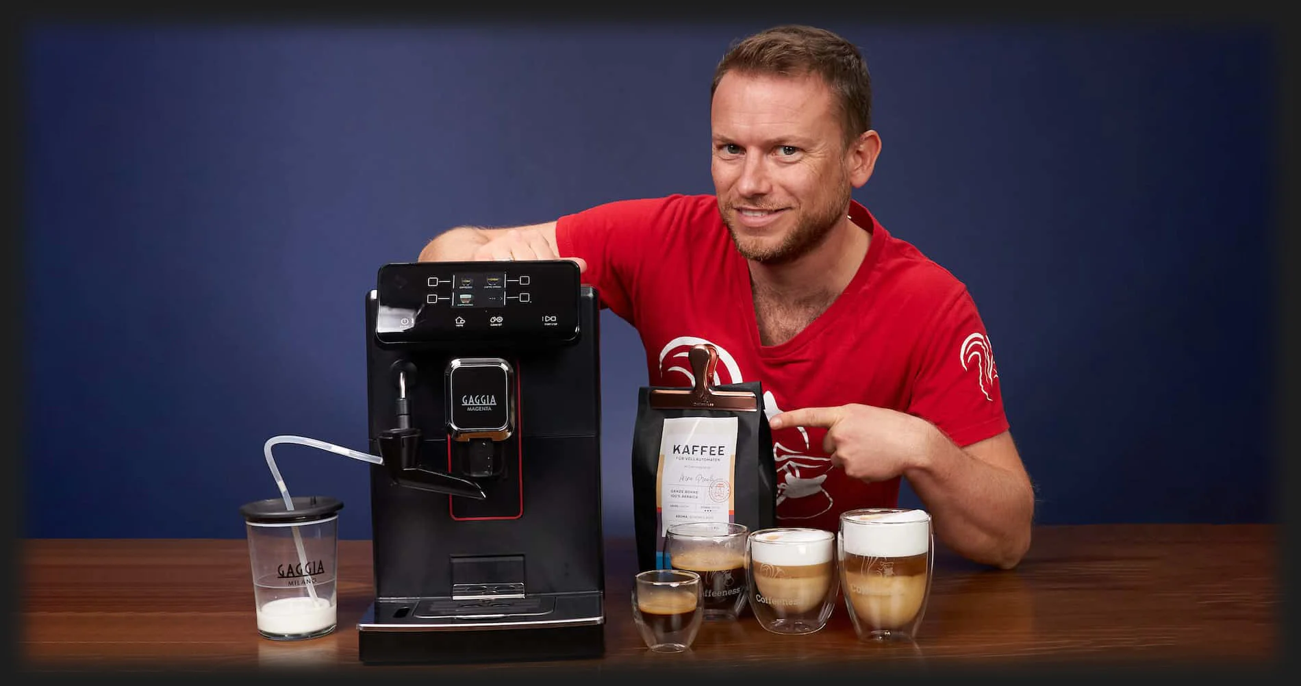 Кофемашина Gaggia Magenta Milk (Black) (UA)