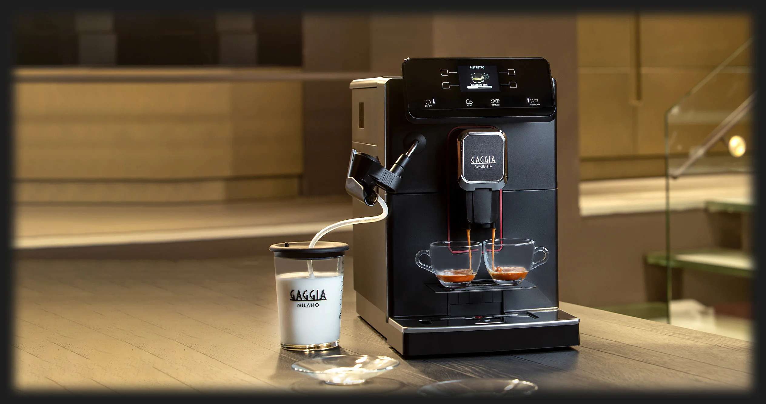 Кофемашина Gaggia Magenta Milk (Black) (UA)
