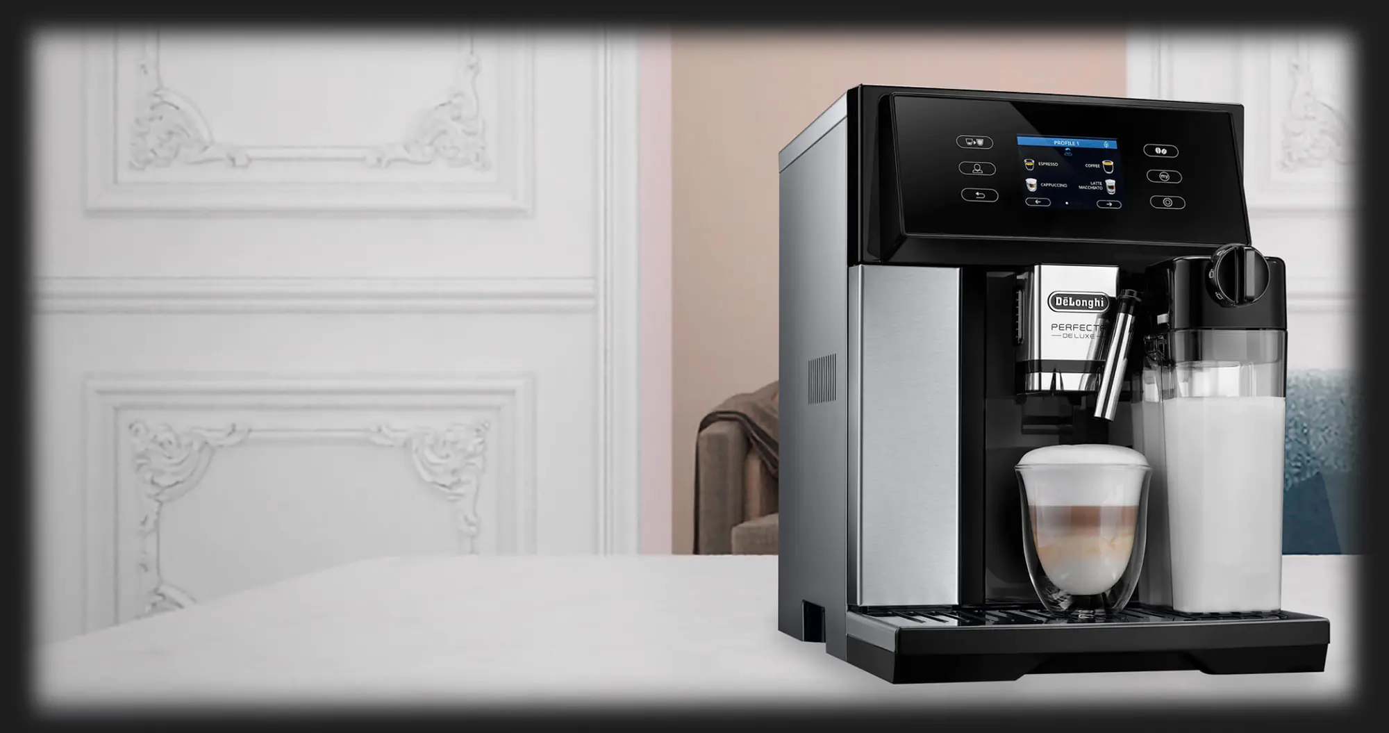 Кавомашина Delonghi Perfecta DeLuxe (Black/Gray) (EU)