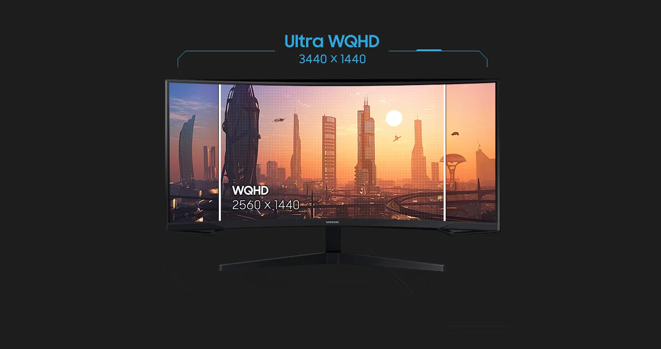 Ігровий монітор Samsung Odyssey G5 34", VA