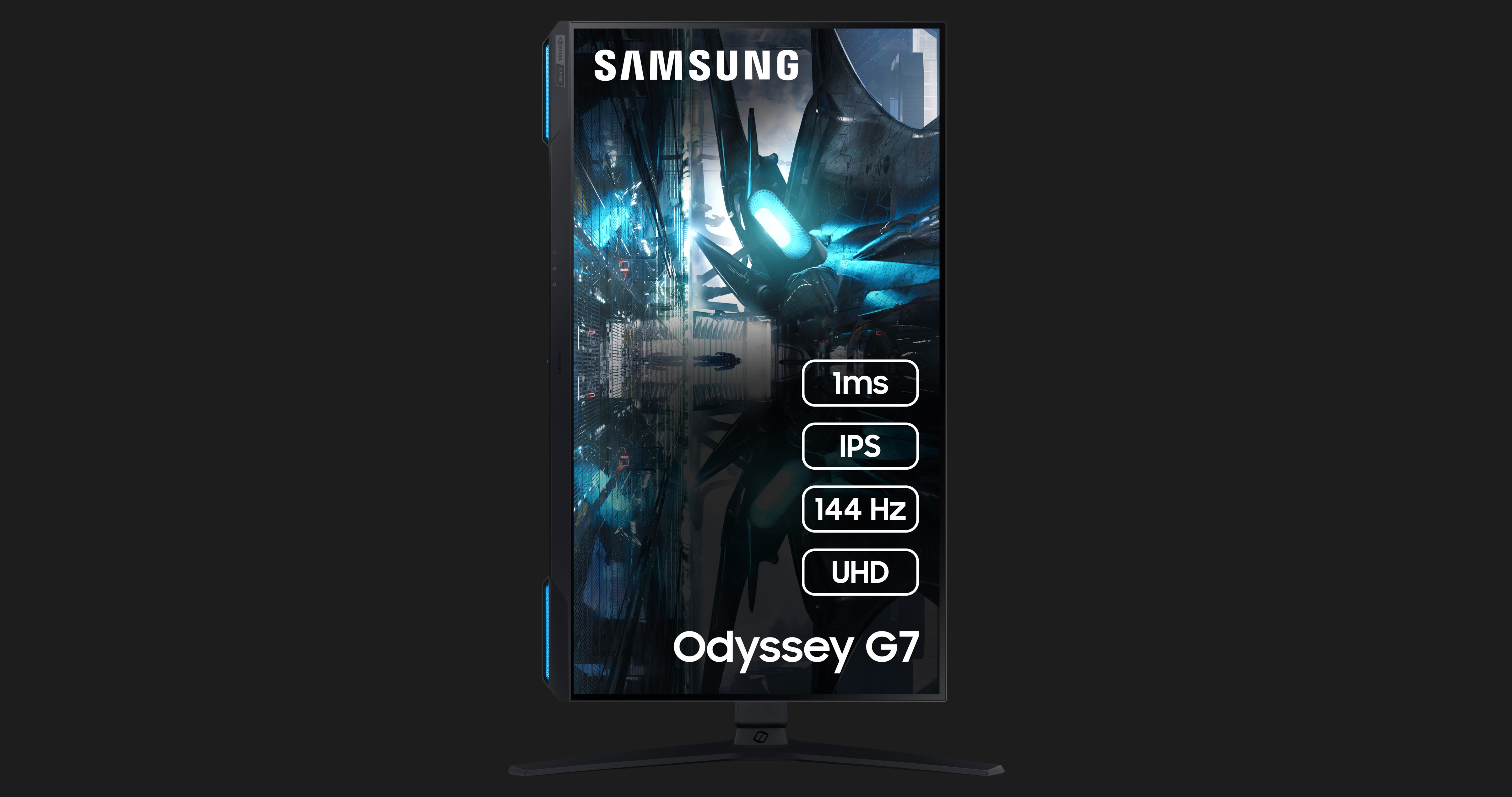 Игровой монитор Samsung Odyssey G7 28&quot;, 4K, 144 Гц