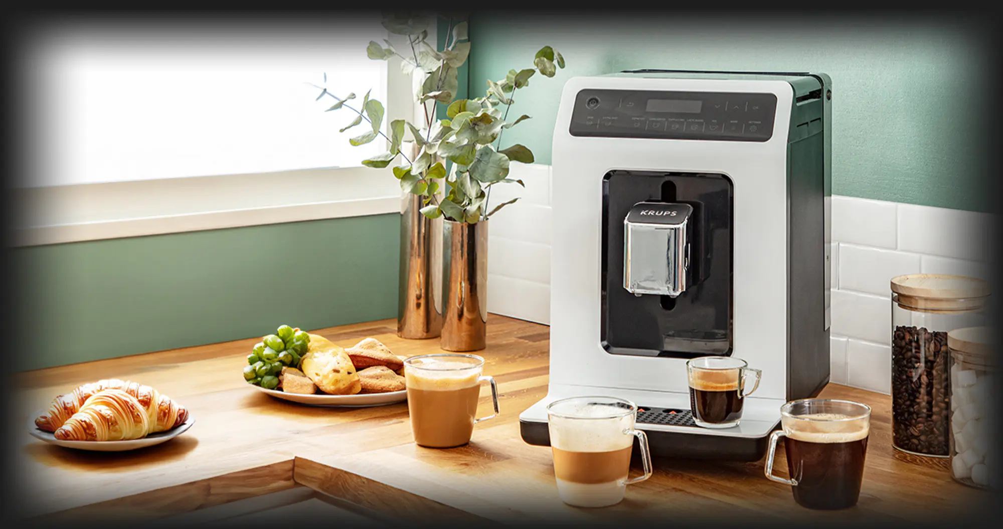 Кавомашина Krups Evidence (White) (EA890110) (UA)