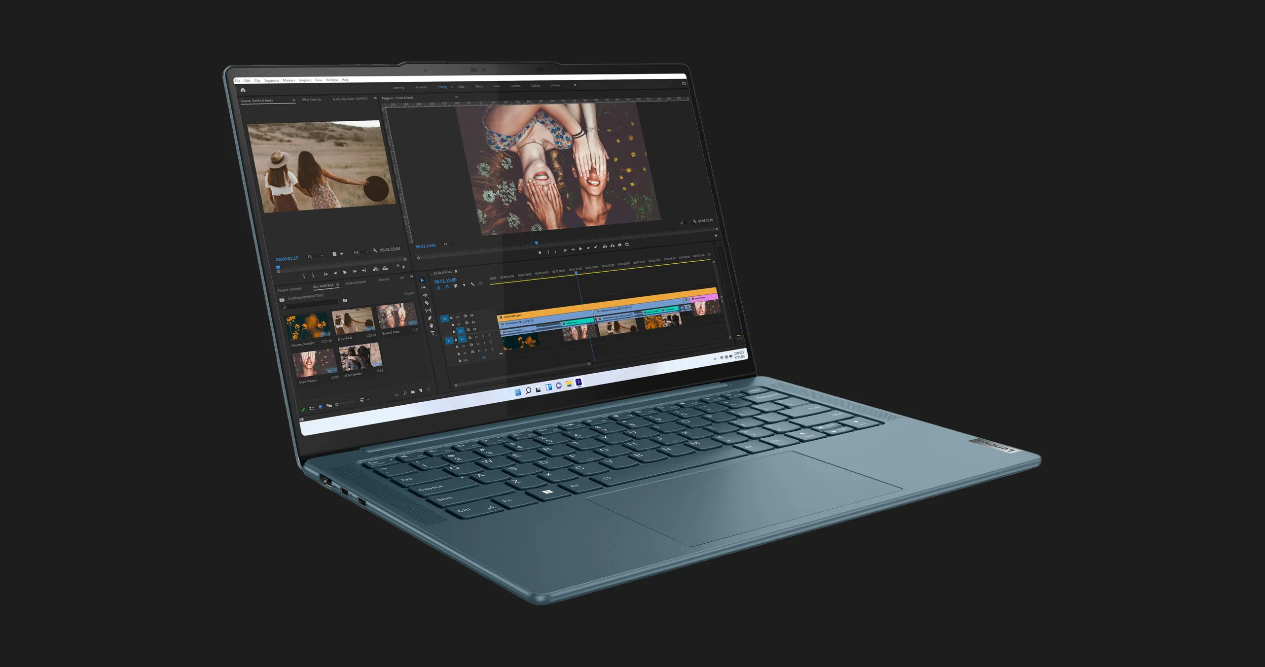 Ноутбук Lenovo Yoga Pro 7, 1TB SSD, 16GB RAM, Ryzen 7 (14APH8)