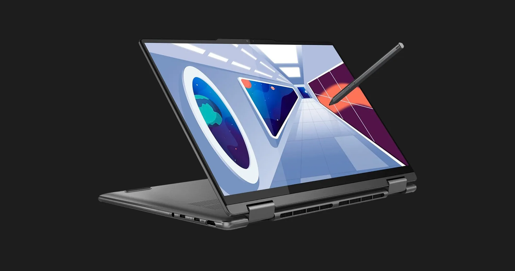 Ноутбук Lenovo Yoga 7 OLED, 512GB SSD, 16GB RAM, Ryzen 7 (14ARP8)