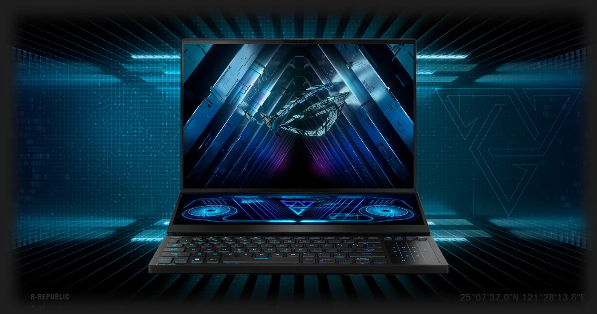 Ноутбук ASUS ROG Zephyrus Duo 16 (AMD Ryzen 9/ 64GB/ 4TB/ RTX 4080) (GX650PZ-N4044W) (Global)