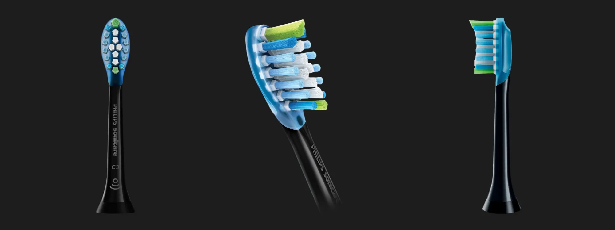 Насадка для зубної щітки Philips Sonicare C3 Premium Plaque Defence