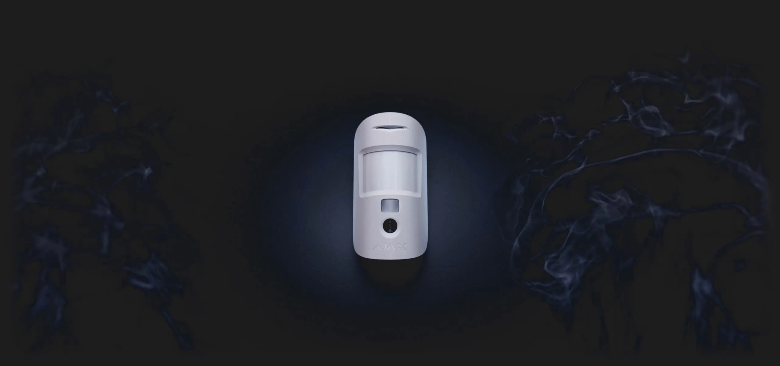 Датчик движения с камерой Ajax MotionCam, PhOD, беспроводной, Jeweller, (White)