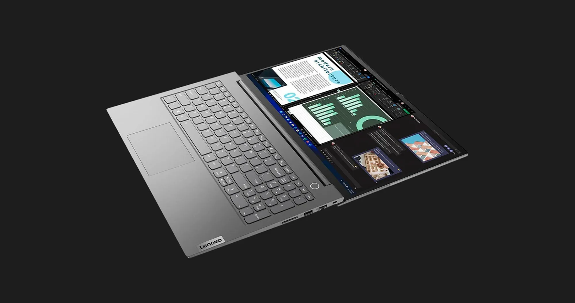 Ноутбук Lenovo ThinkBook 15 G4 IAP, 1TB SSD, 16GB RAM, Intel i5 (Mineral Grey)